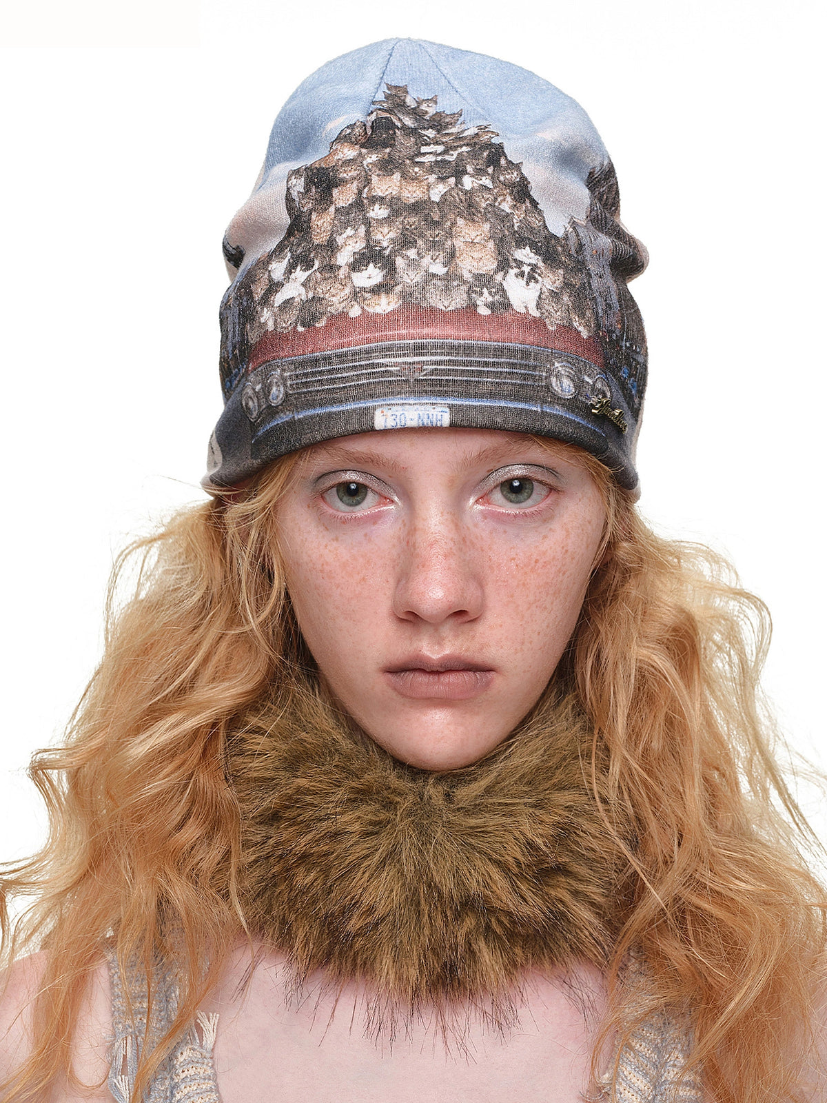 1Jinn Studio Y2K 2000s Graphic Slouch Beanie | Canton Collective