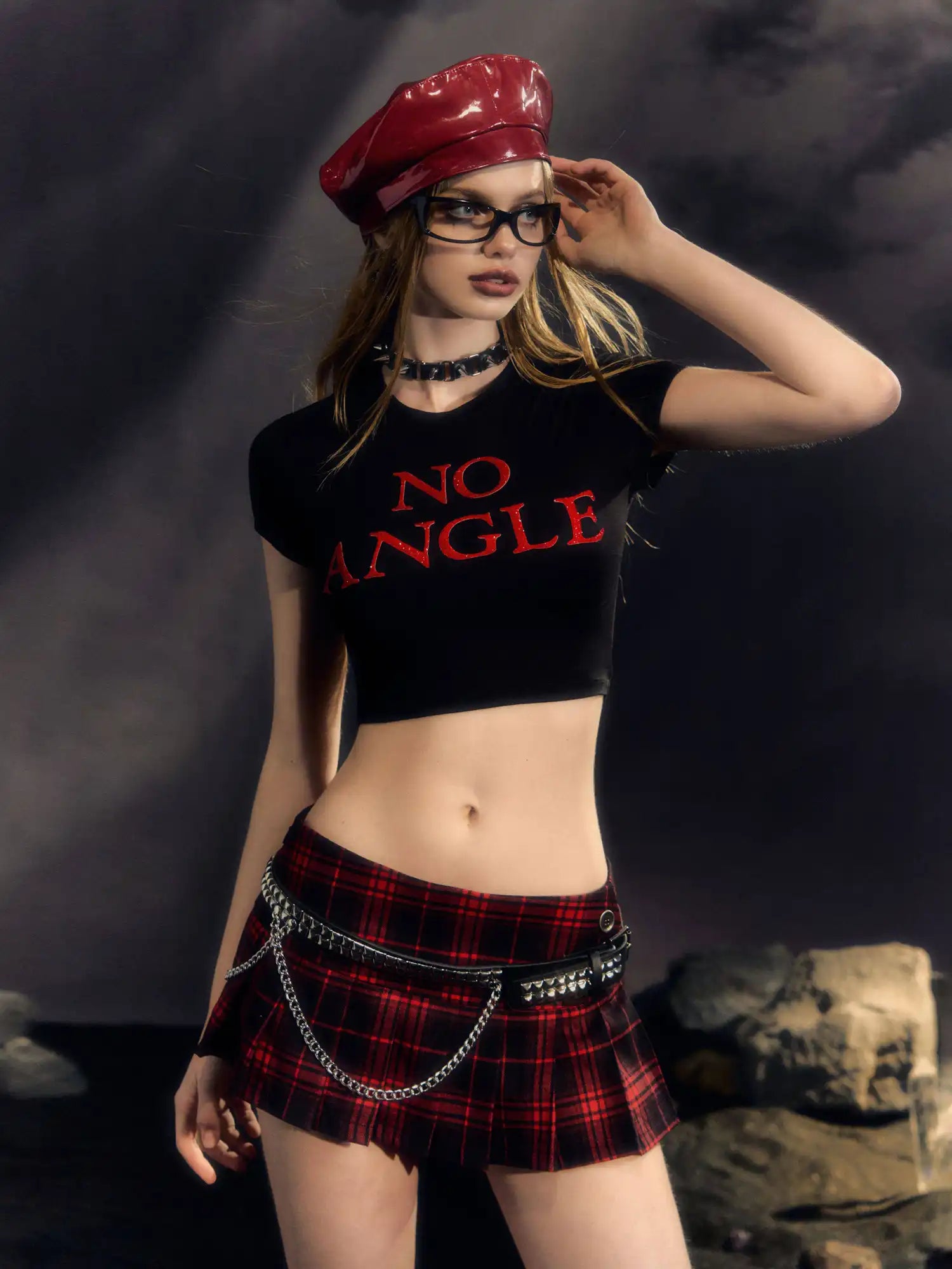 Deleteex Y2K A-Line Pleated Mini Skirt | Canton Collective