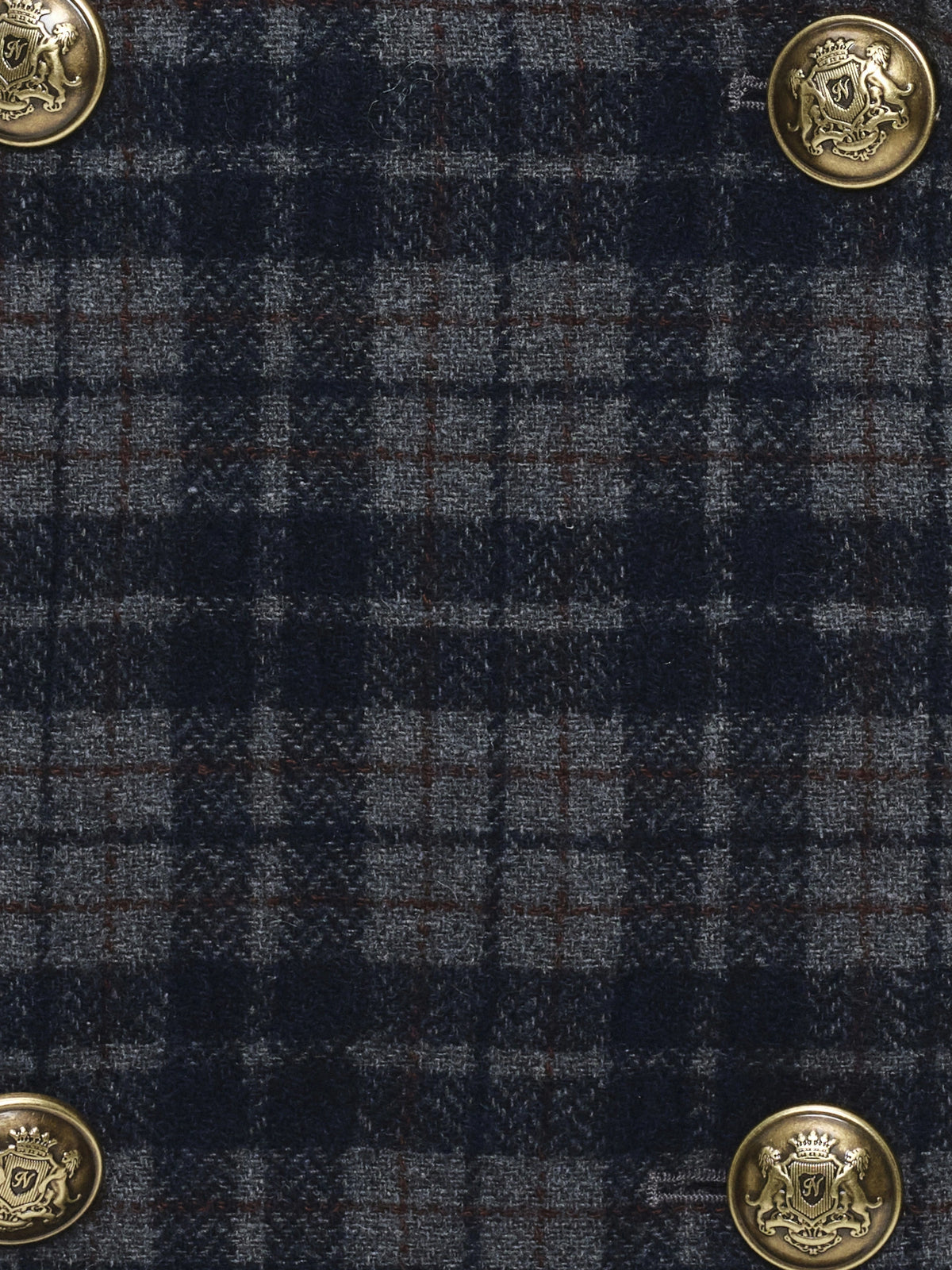 1Jinn Studio Y2K Preppy Oversized Tartan Blazer | Canton Collective