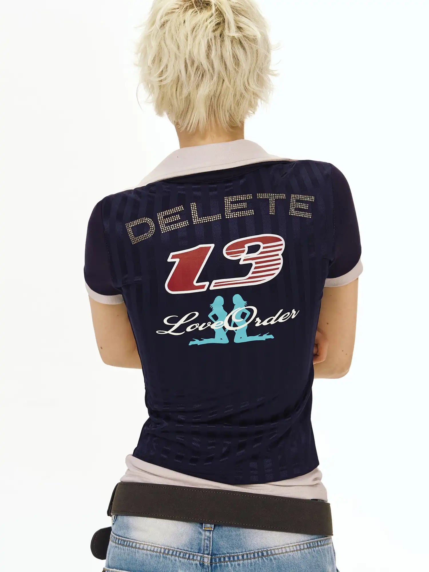 Deleteex Y2K Sweet Cool Babe Sport Polo Tee | Canton Collective