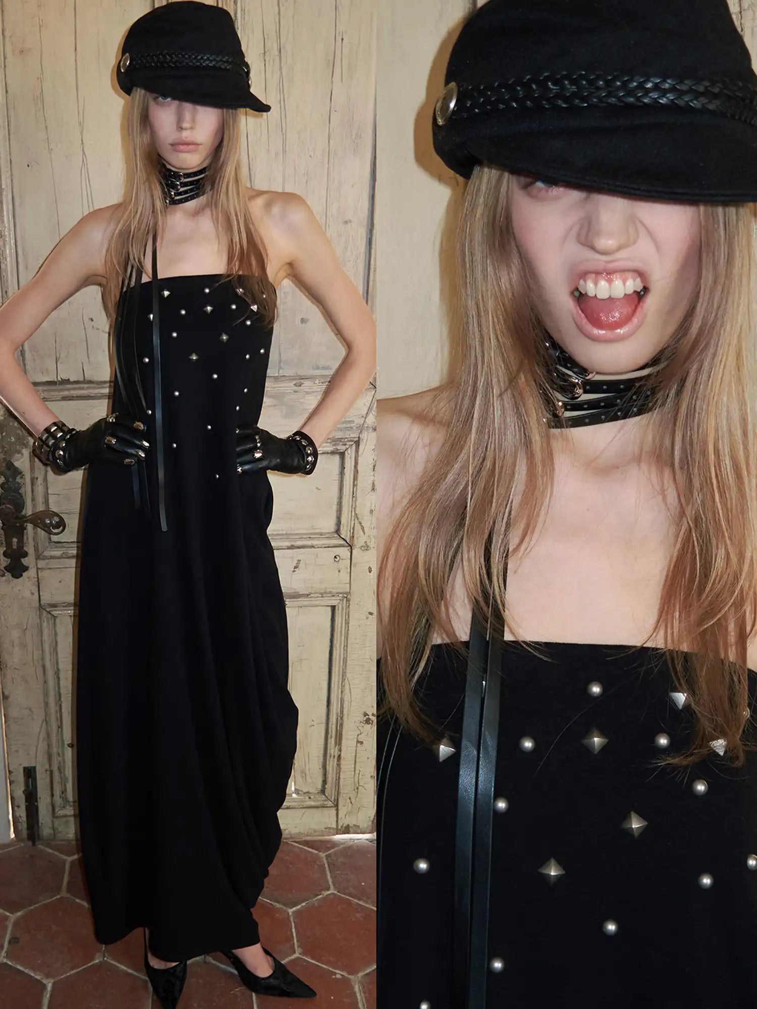 1Jinn Studio Y2k Multi Layer Rock Fringe Tassel Belt | Canton Collective