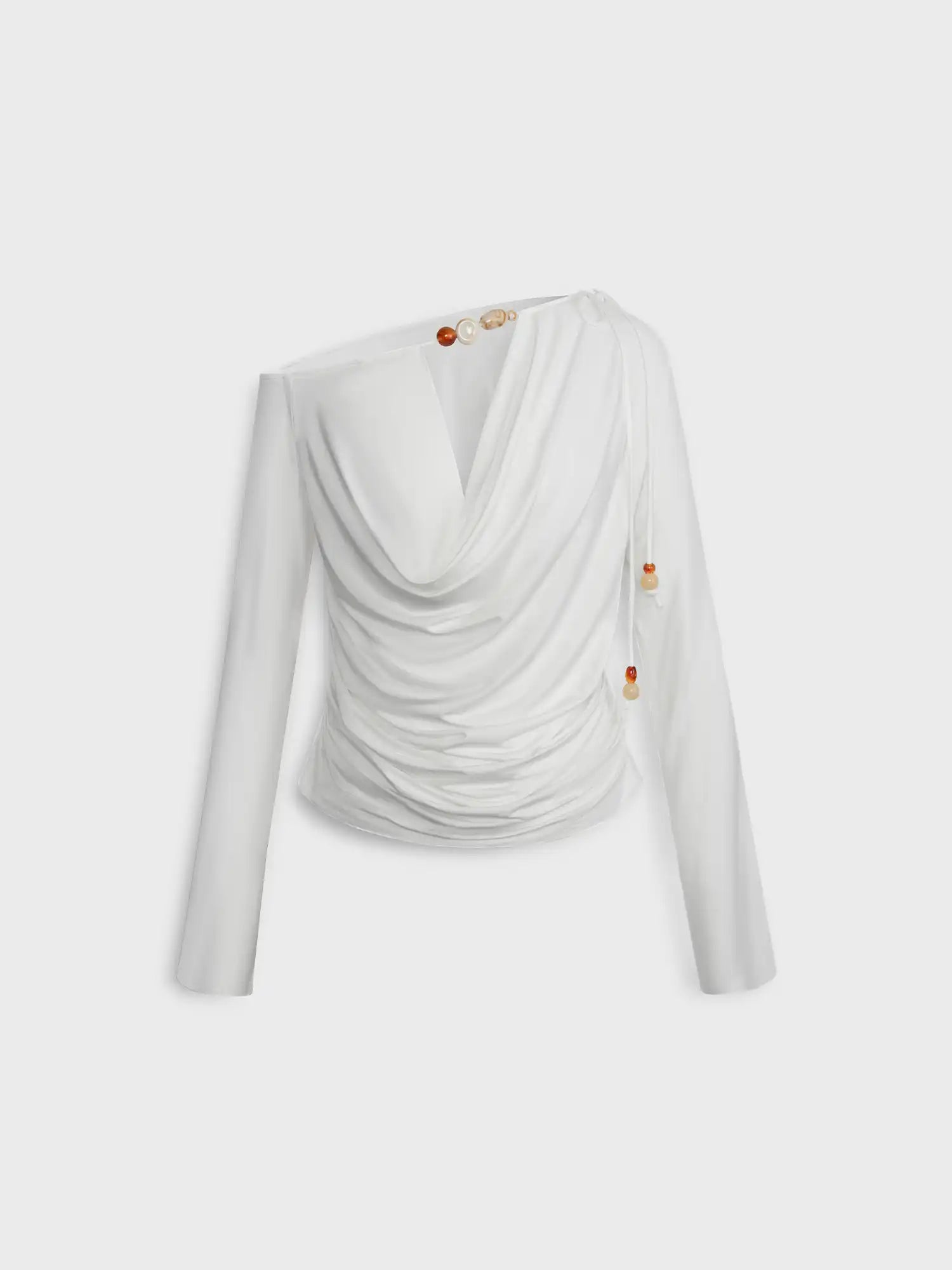 1Jinn Studio Pearl Drop Drape Top | Canton Collective