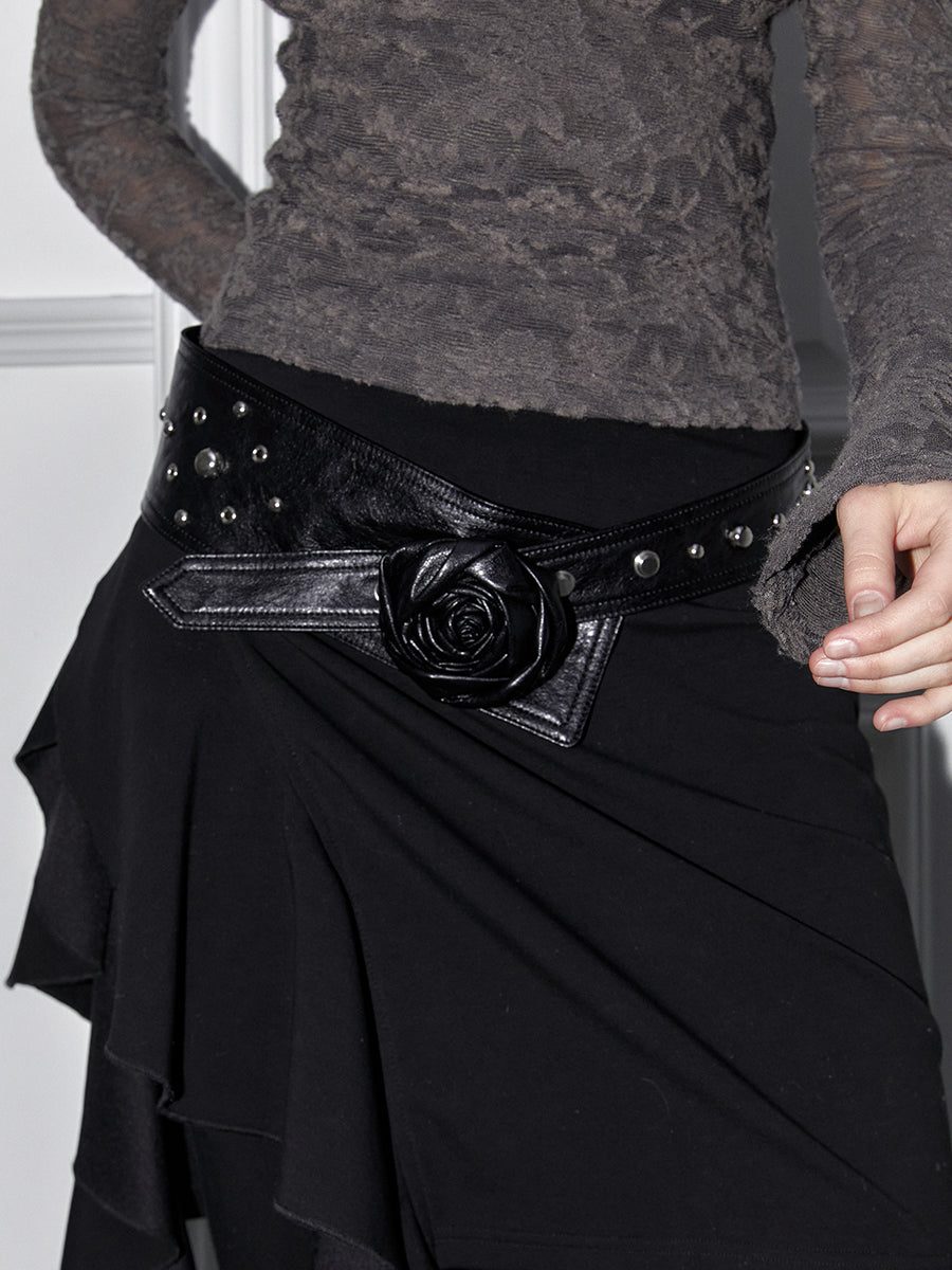 Rose Metal Belt