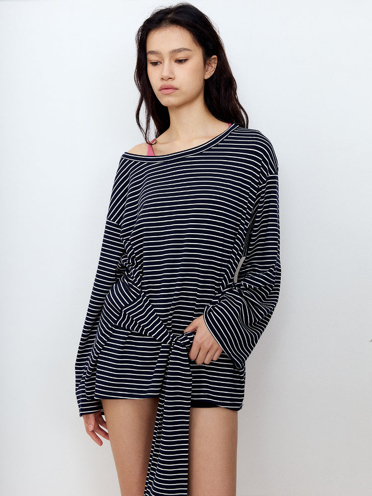 Tied Up in Lines Top | Canton Collective