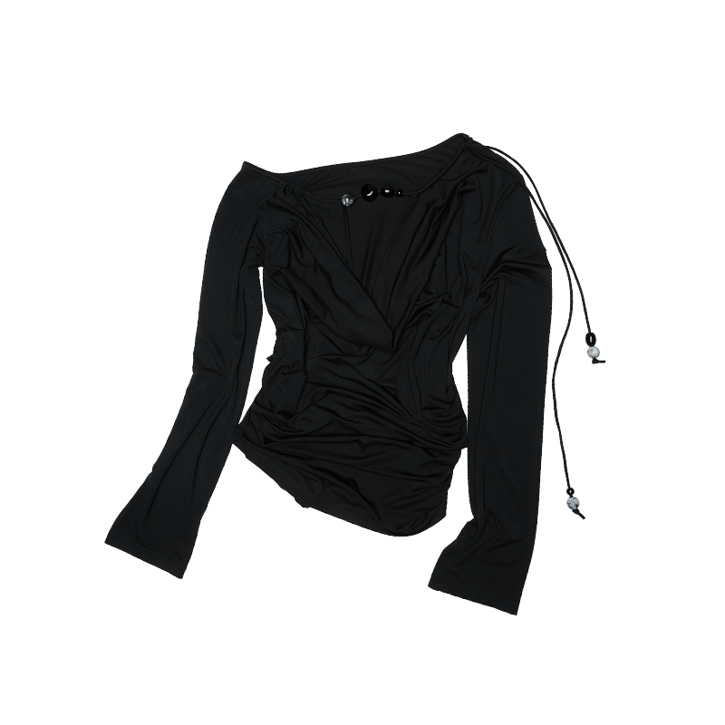 Pearl Drop Drape Top