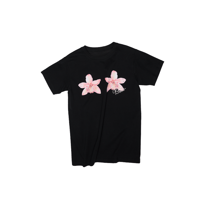 Petal Tide Grafik-T-Shirt (locker)