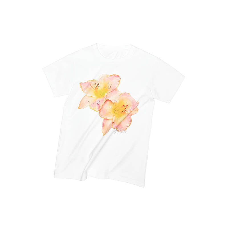 Petal Tide Grafik-T-Shirt (locker)
