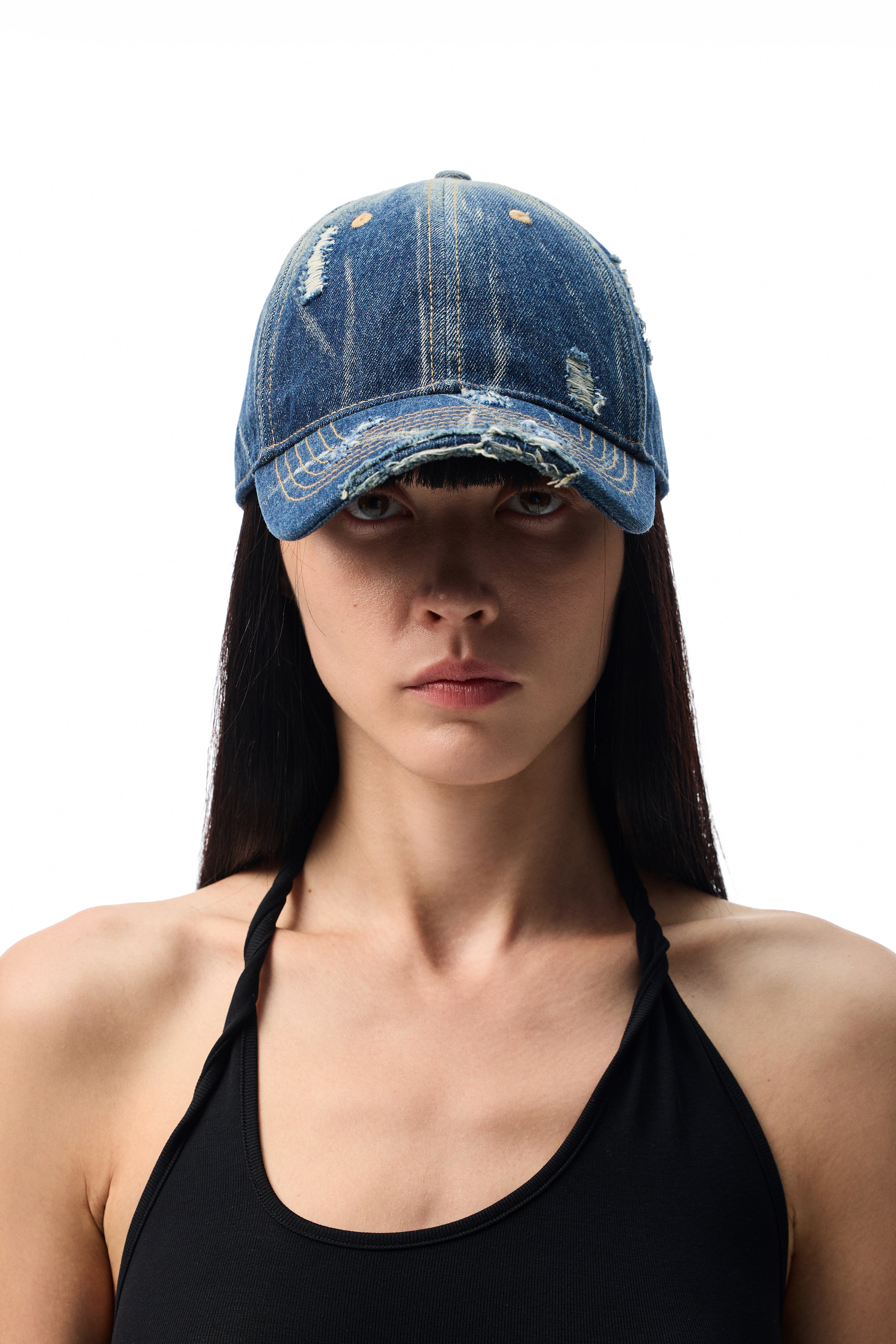 Off-Duty Denim Cap