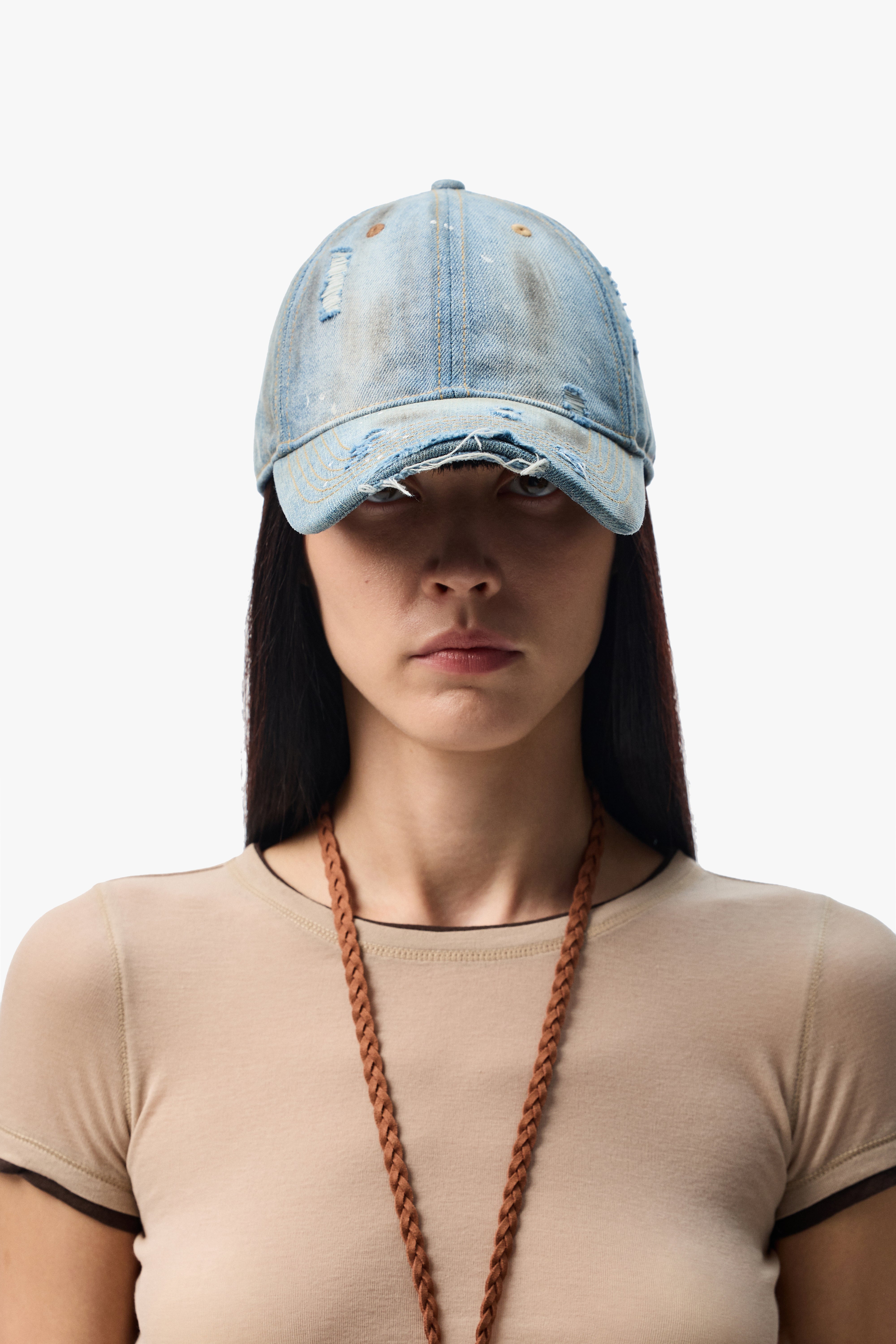Off-Duty Denim Cap
