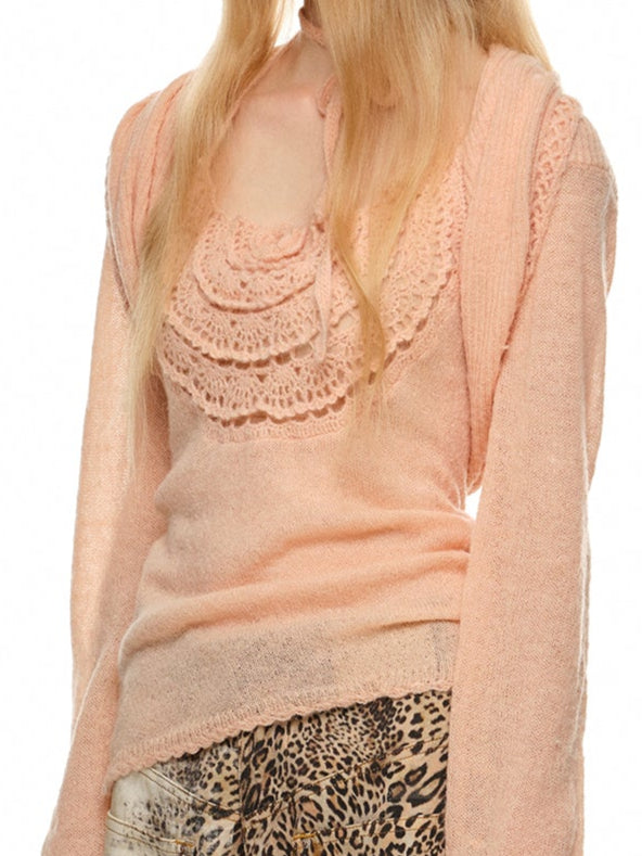 Threaded Rose Halter