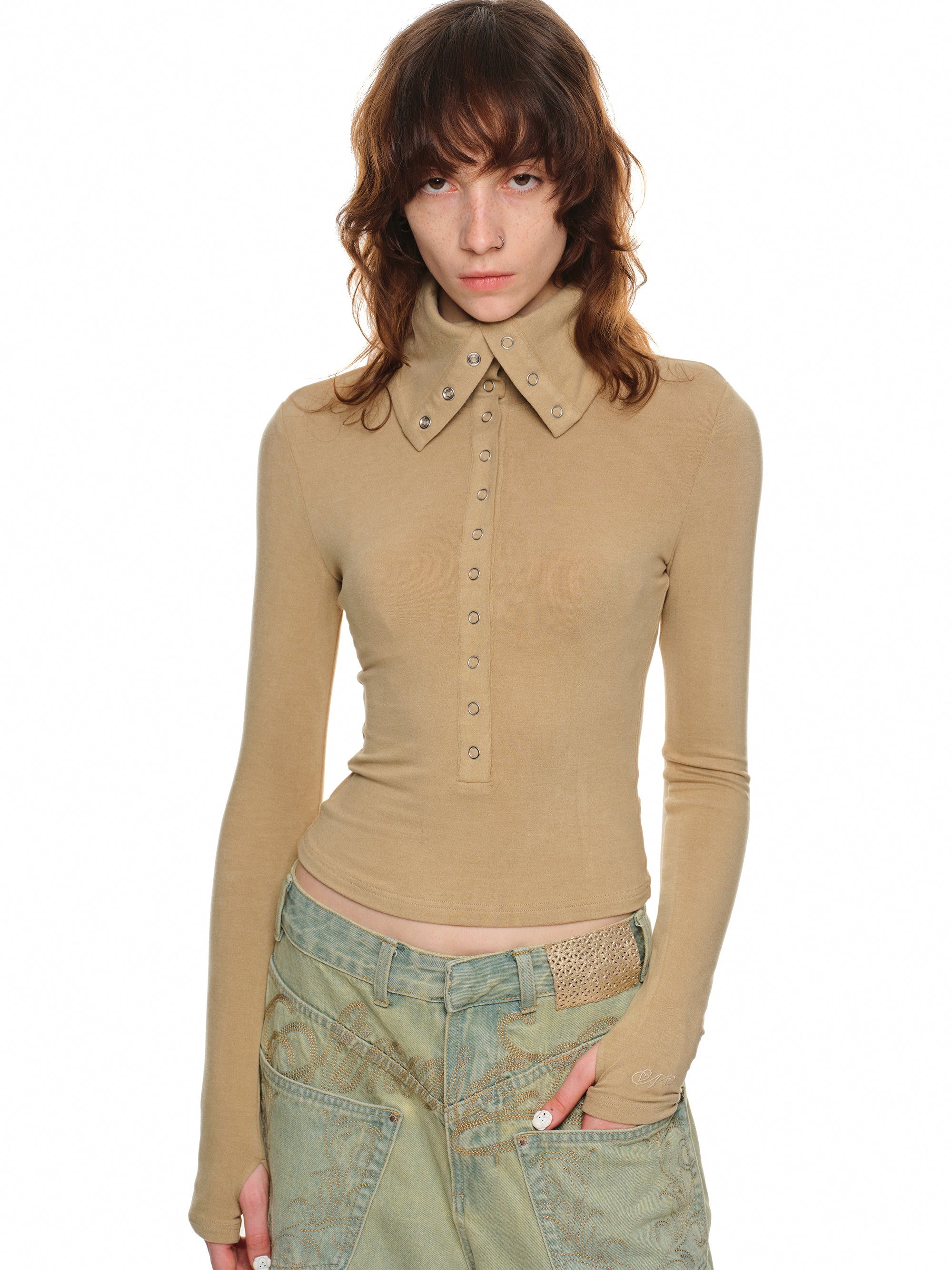 Fold & Frame Turtleneck