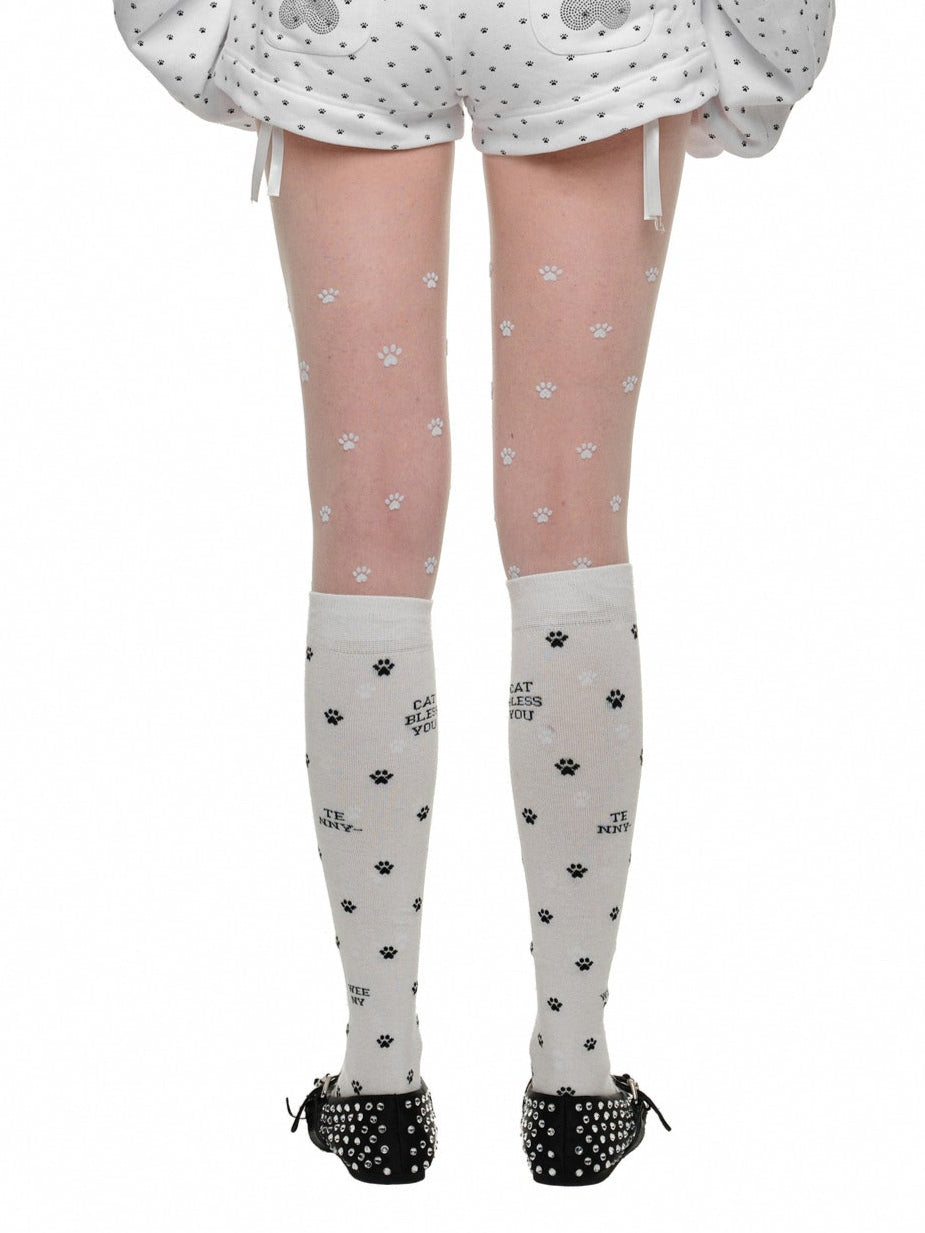 Paw Play Knit Socks