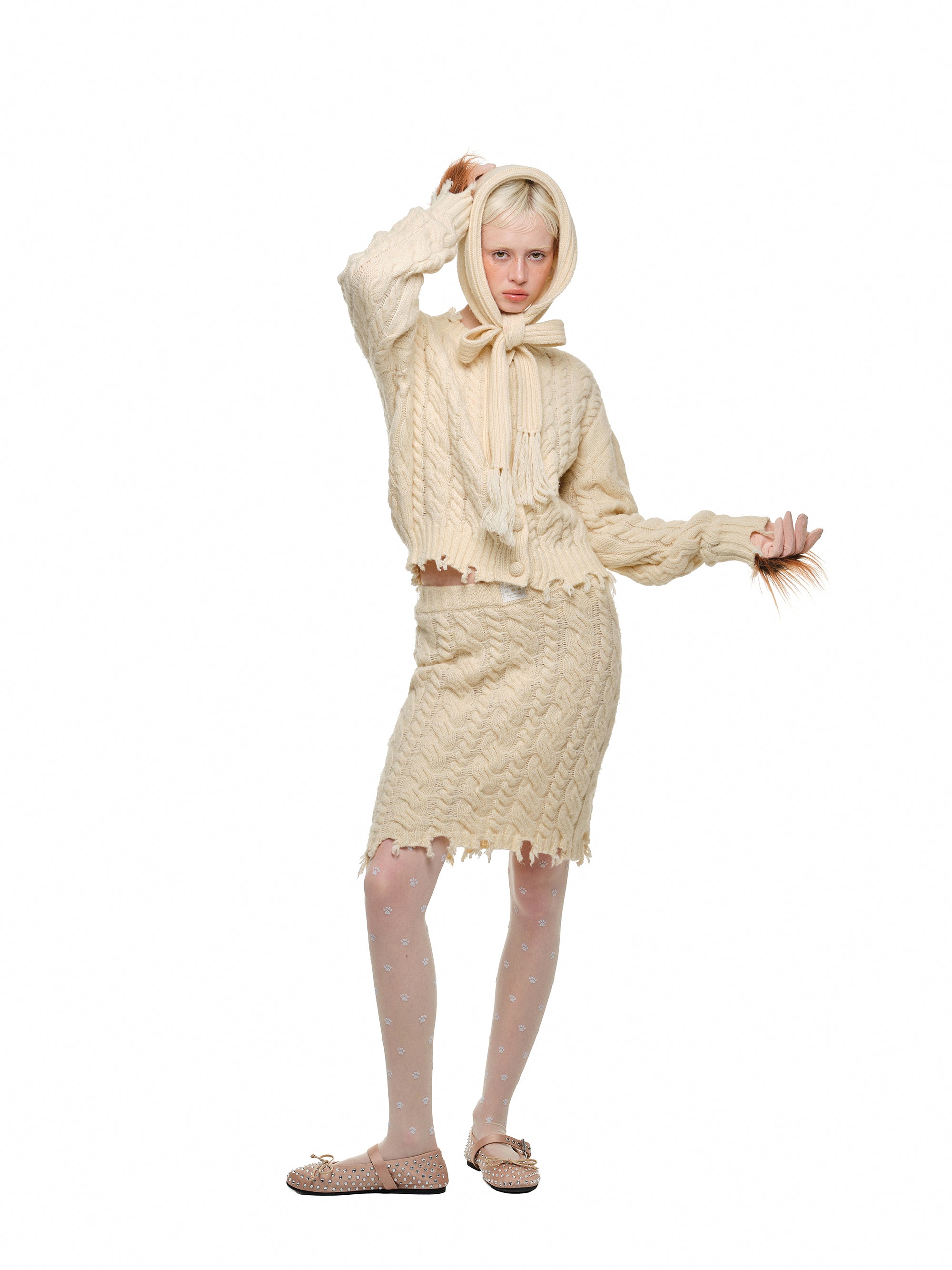 Feral Softness Knit Skirt