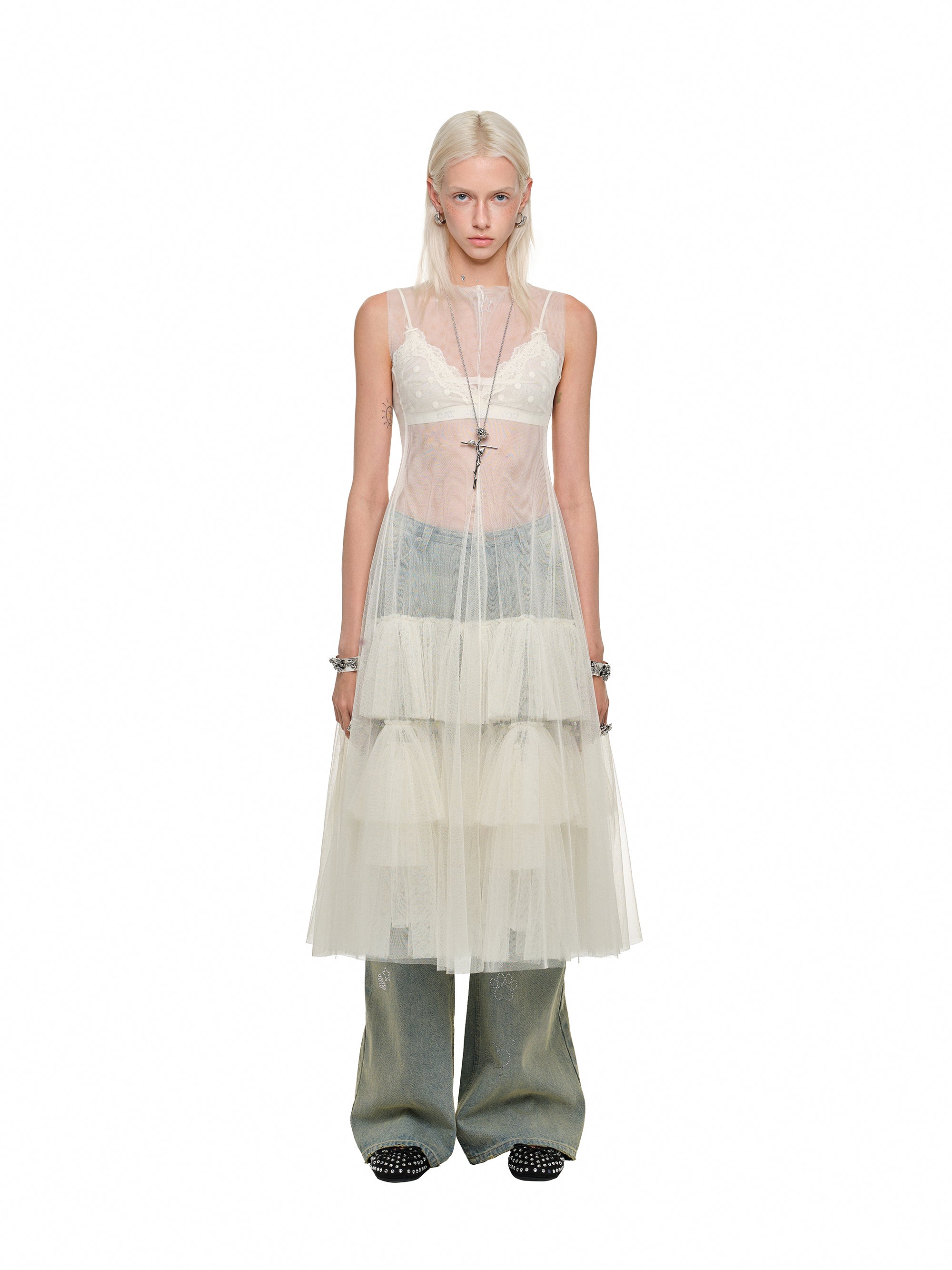 Layer Up Mesh Dress