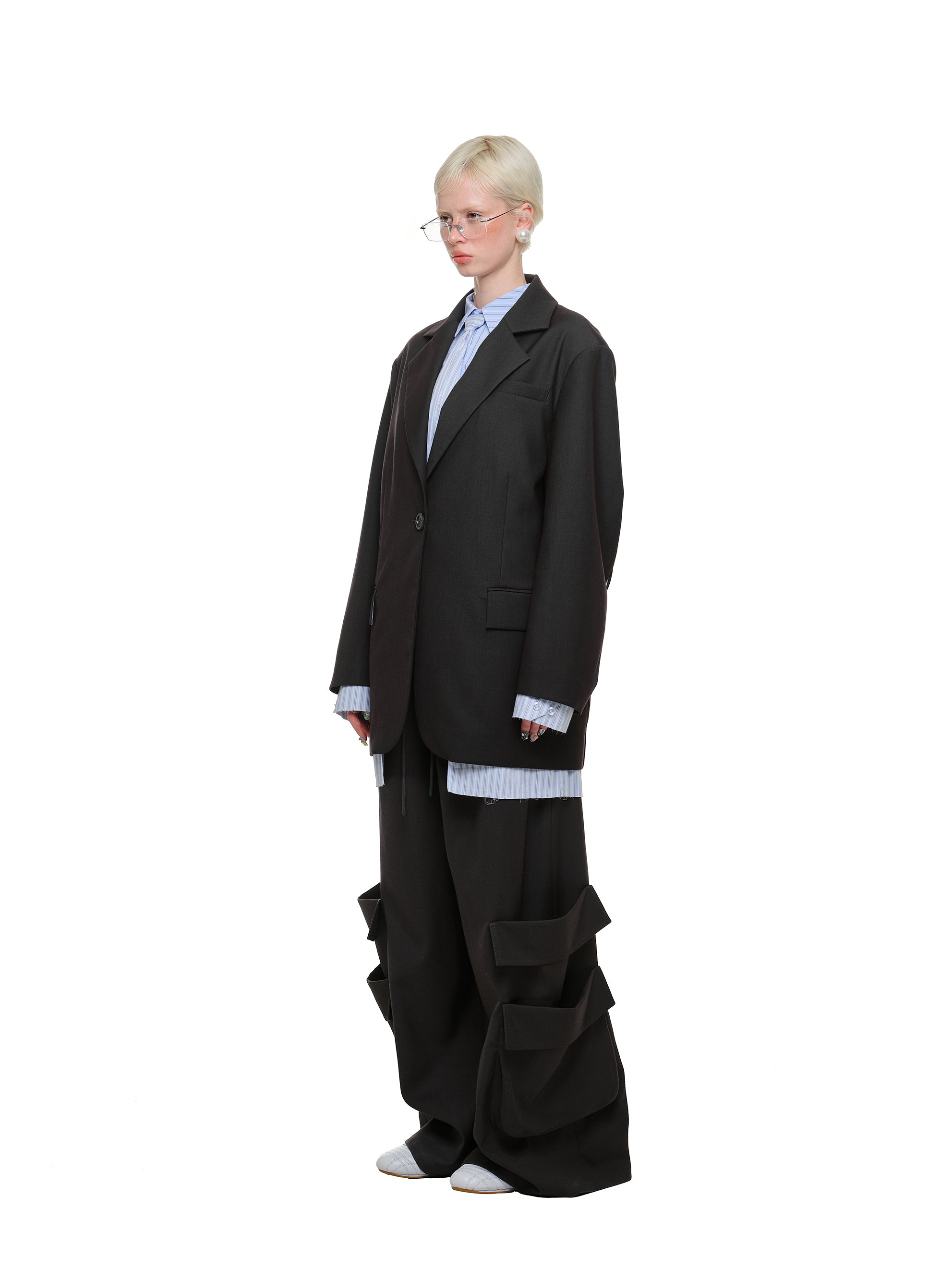 Oversized Hybrid Blazer
