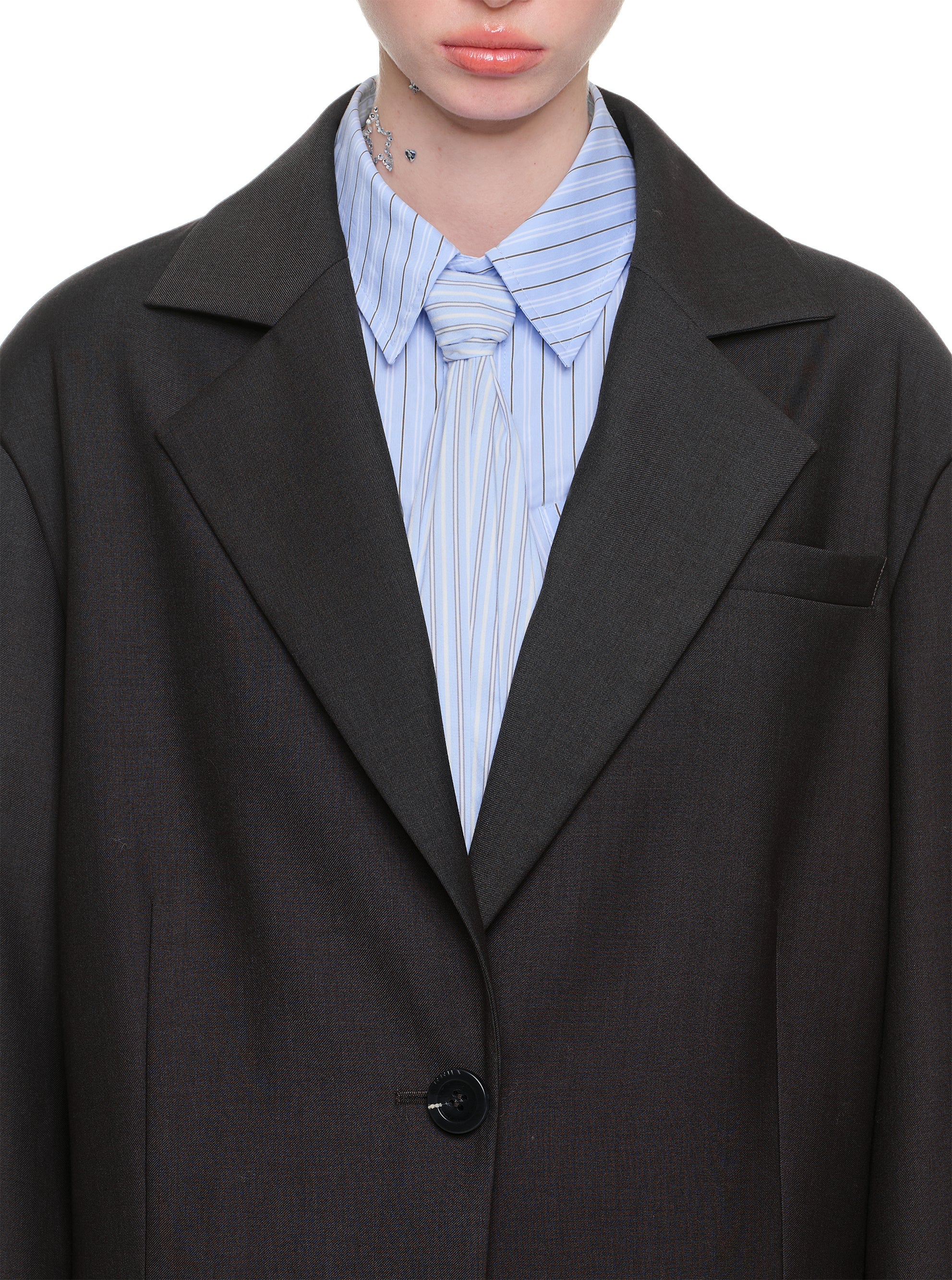 Oversized Hybrid Blazer