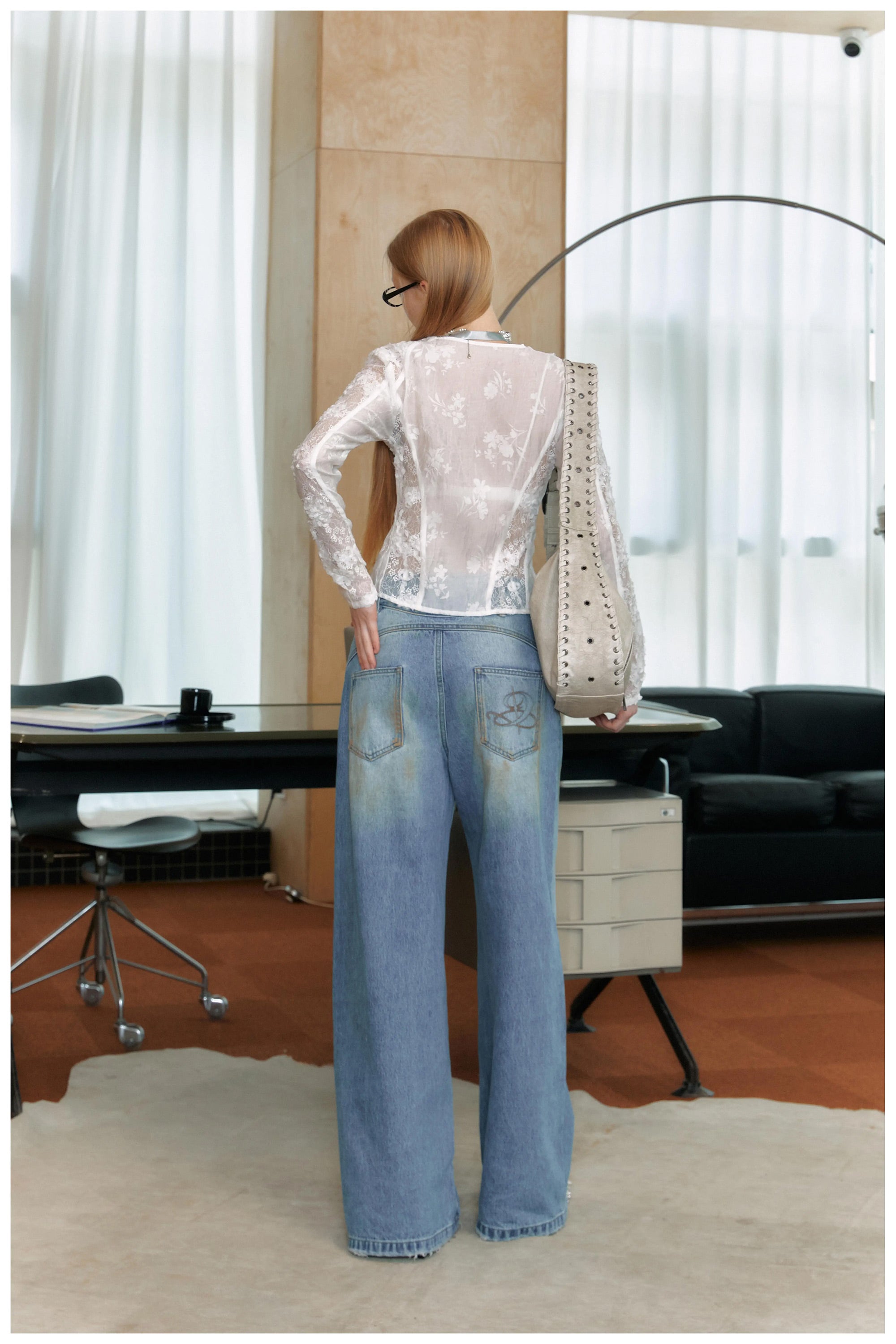 Delicate lace shirt