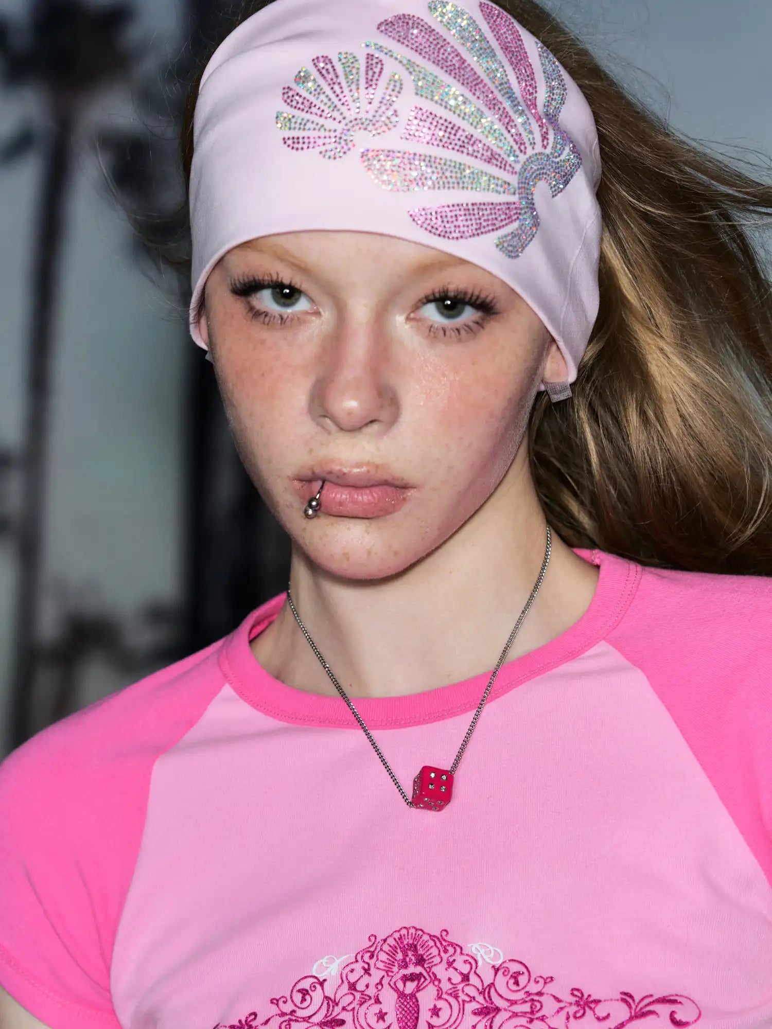 Rhinestone Shell Headband