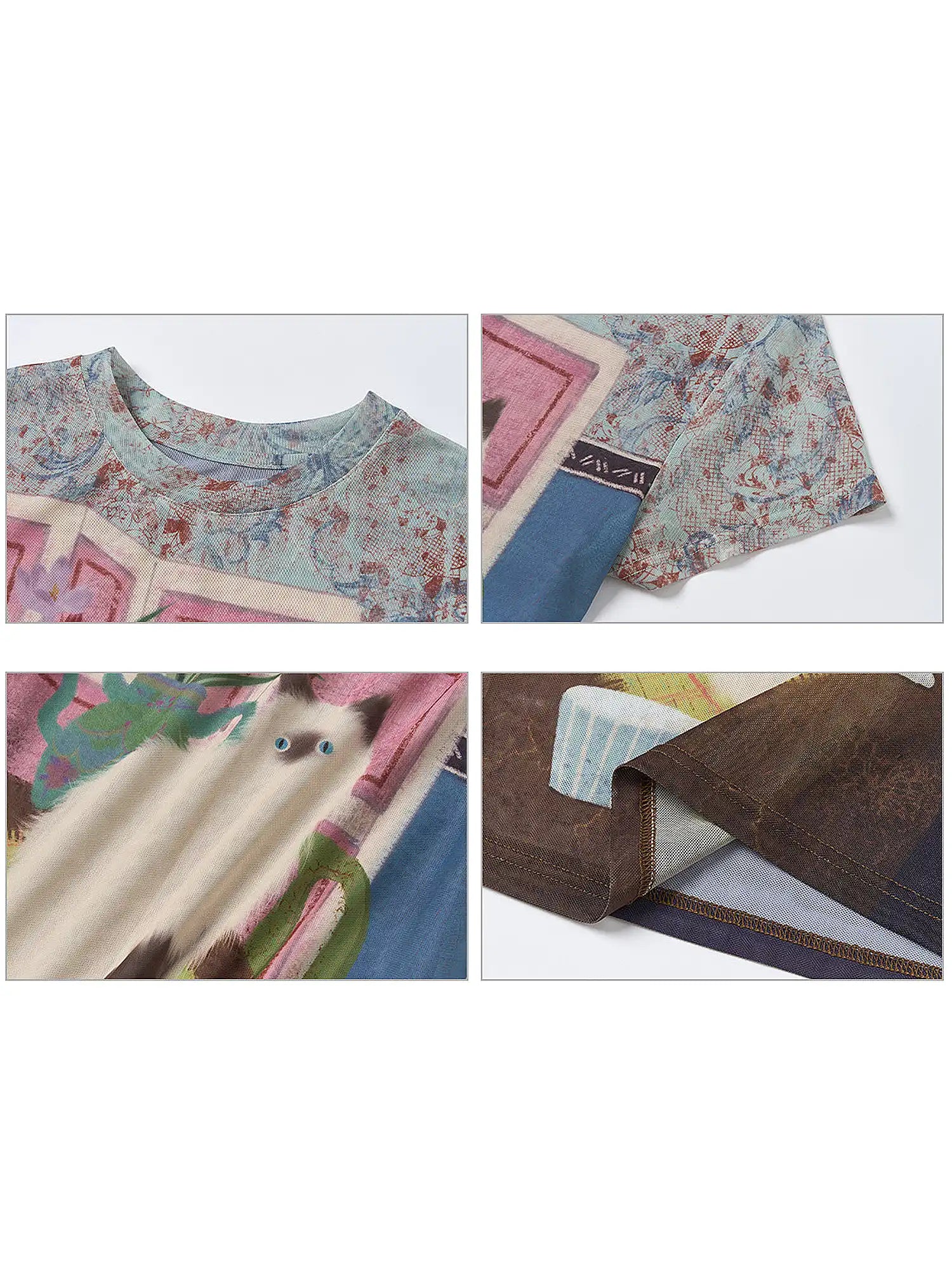Outtheblue Ragdoll Cat Crew Neck Short-Sleeve T-Shirt | Canton Collective