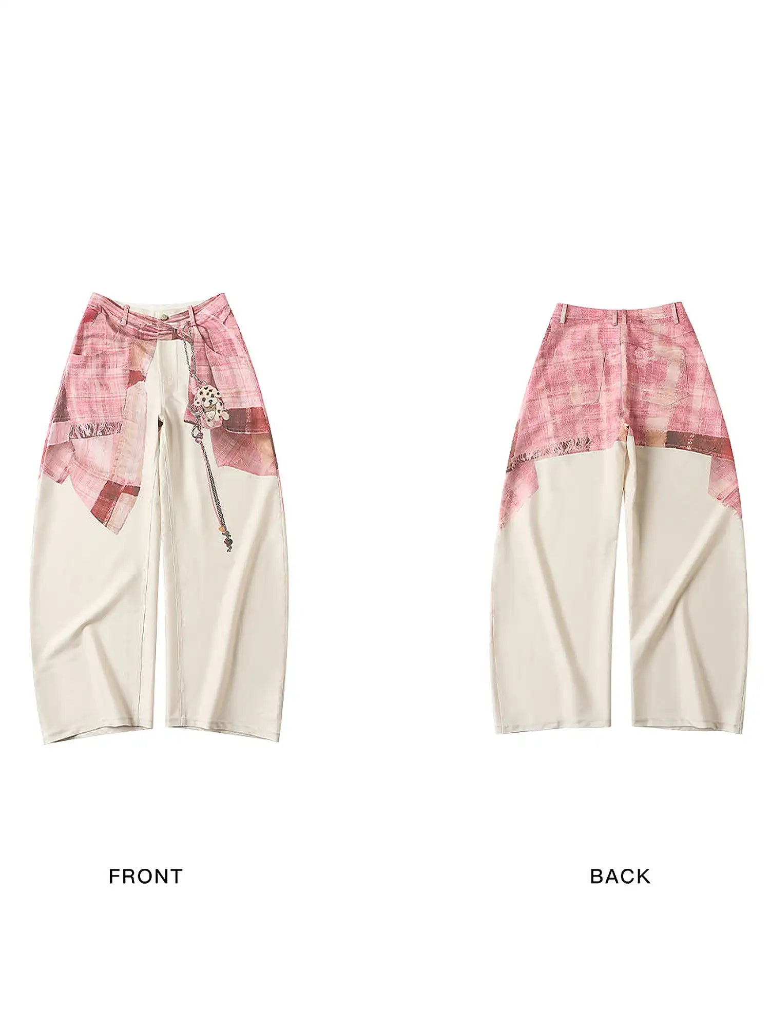 Outtheblue Y2K Puppy Wide-Leg Palazzo Pants | Canton Collective