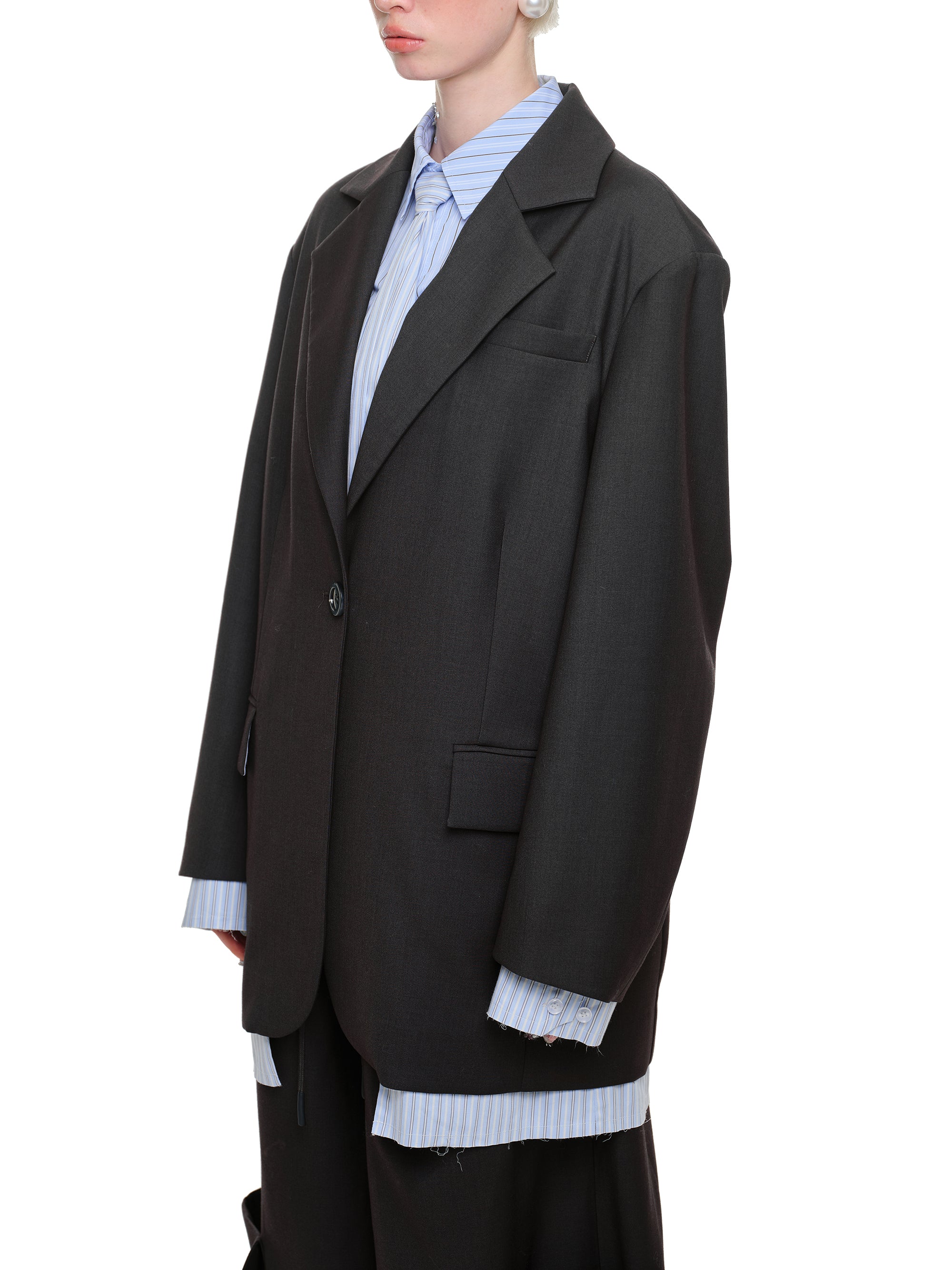 Oversized Hybrid Blazer