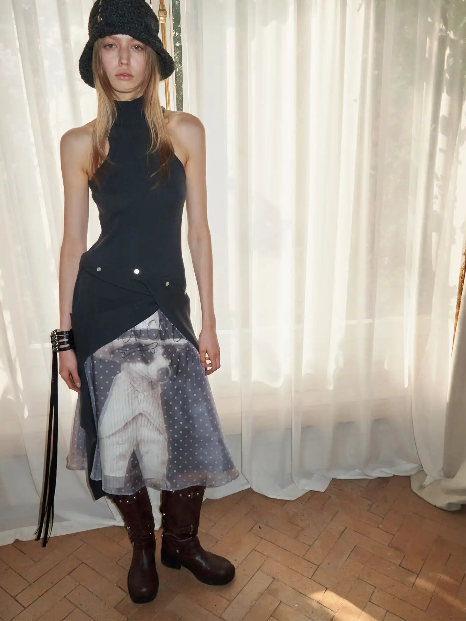 1Jinn Studio 2-in-1 Turtleneck Vest Cardigan | Canton Collective