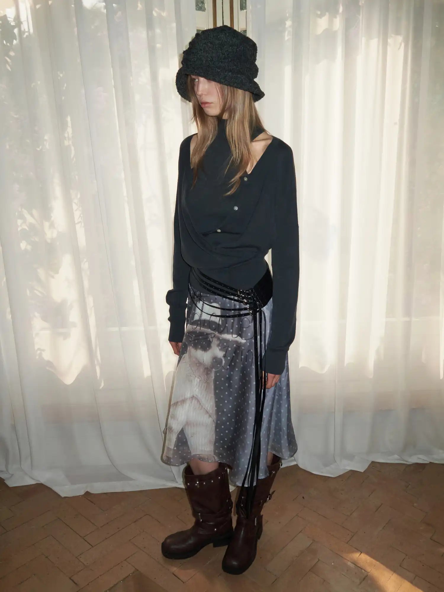 1Jinn Studio 2-in-1 Turtleneck Vest Cardigan | Canton Collective