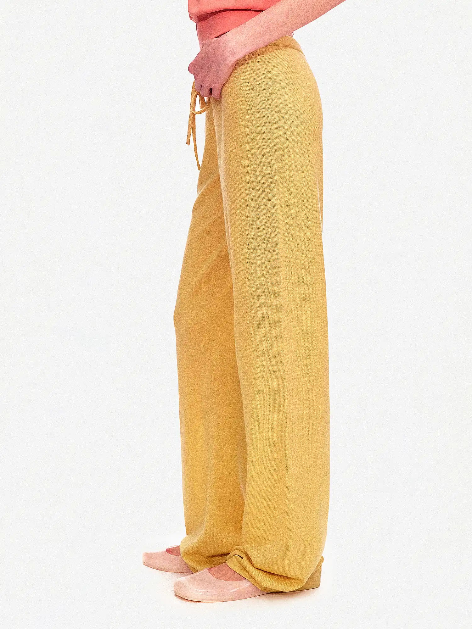 Ayo 2000s Low Rise Drawstring Knit Pants | Canton Collective