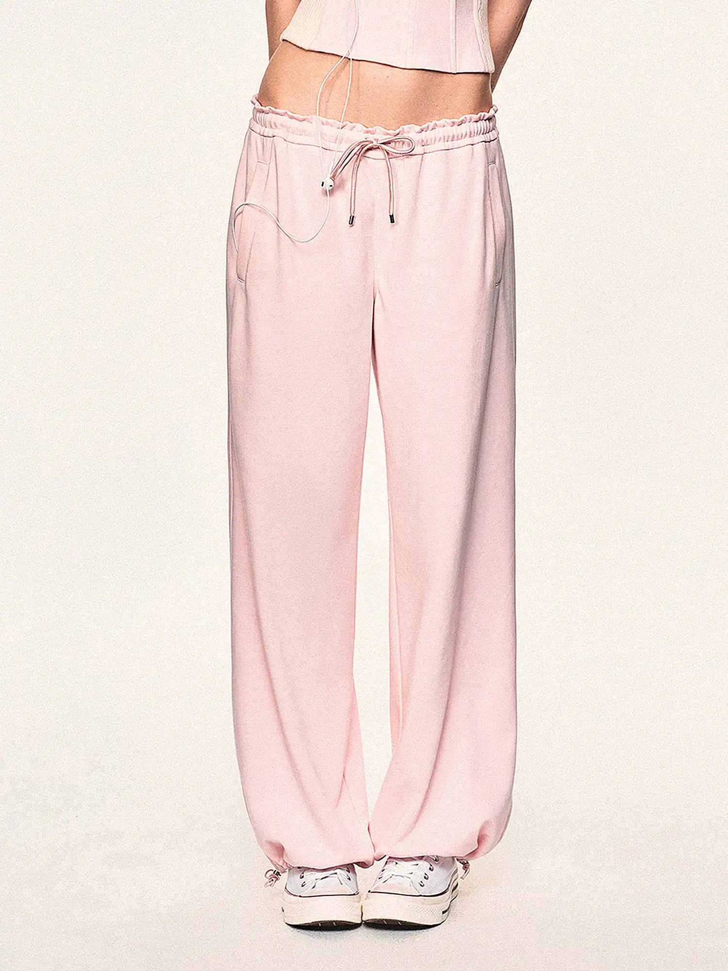 Ayo 2000s Pink Low Rise Sweatpants | Canton Collective