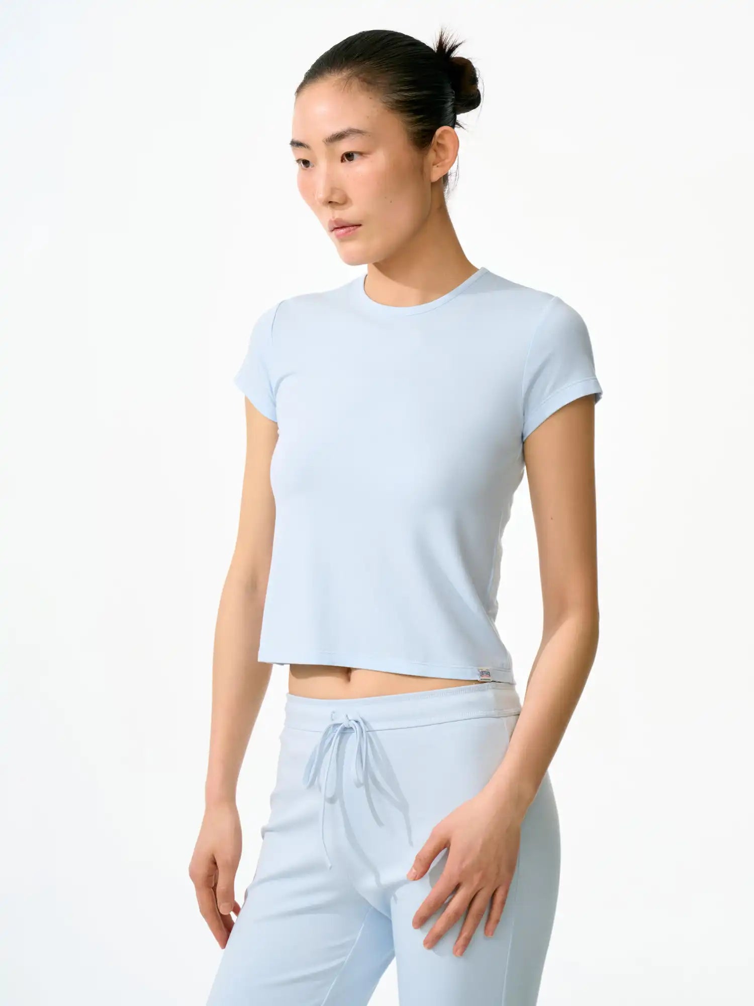 FirstFloor 90s Nostalgia Baby Tee In Skin-Soft Modal | Canton Collective