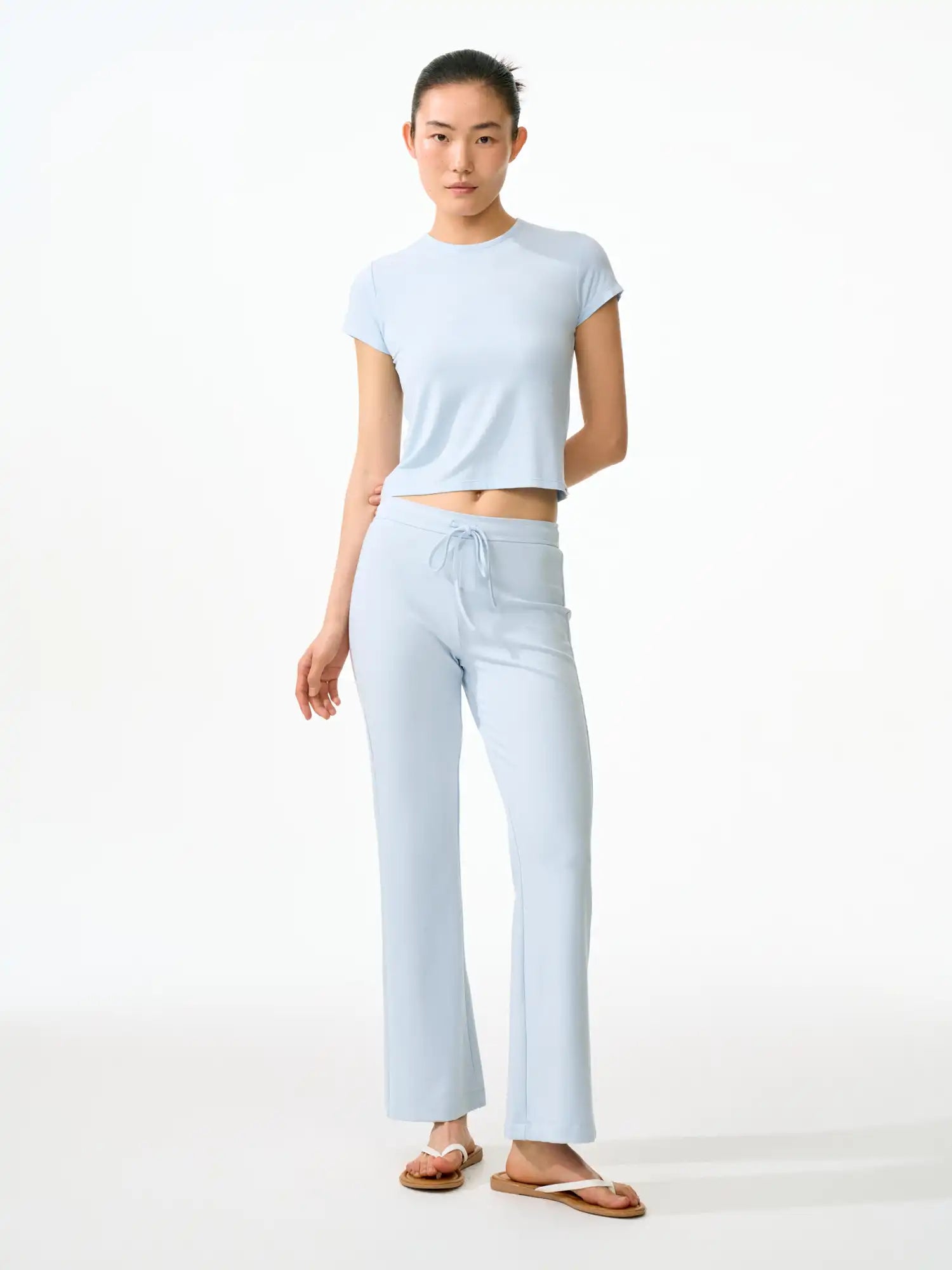 FirstFloor 90s Nostalgia Baby Tee In Skin-Soft Modal | Canton Collective