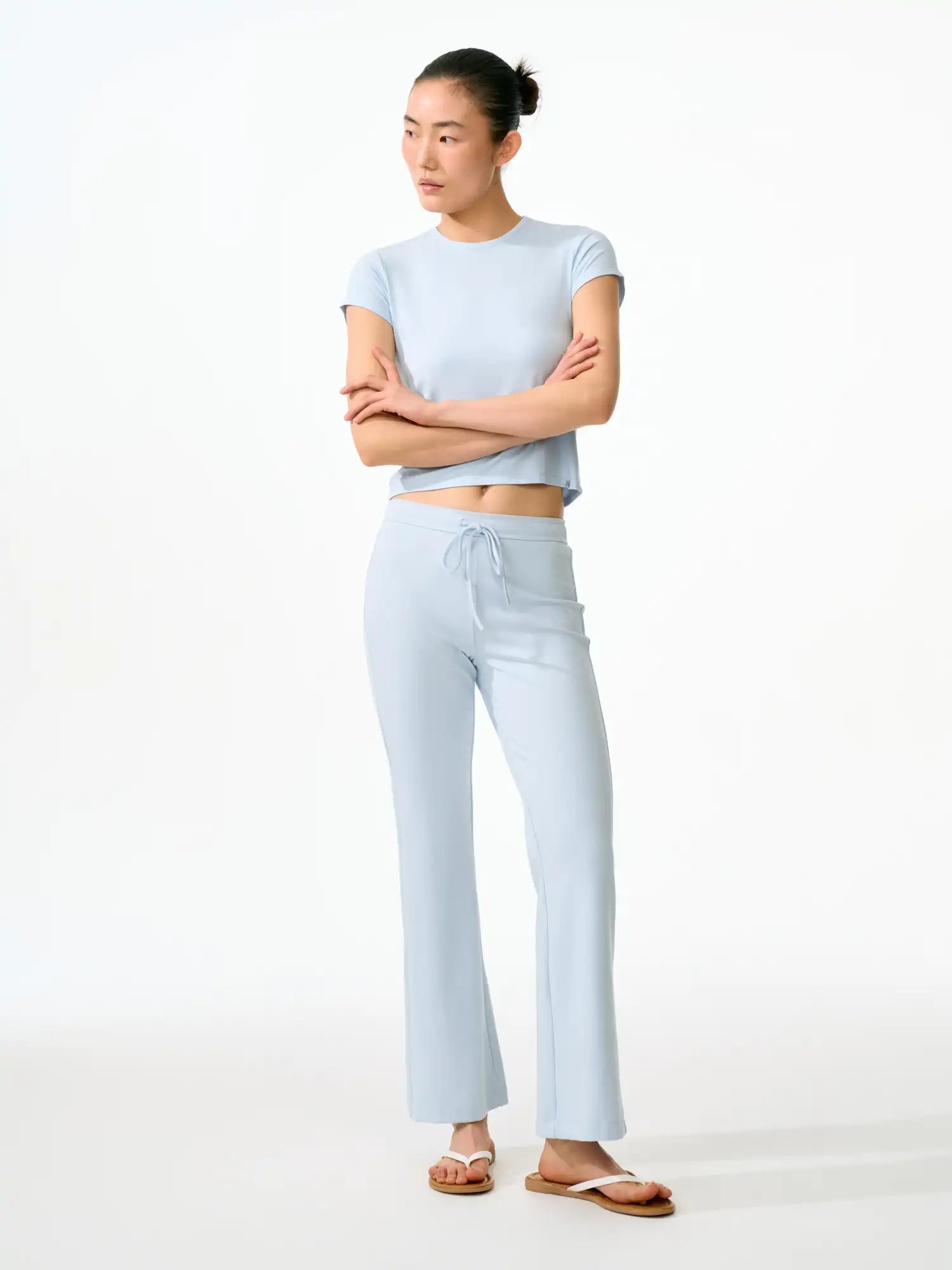 FirstFloor 90s Nostalgia Baby Tee In Skin-Soft Modal | Canton Collective