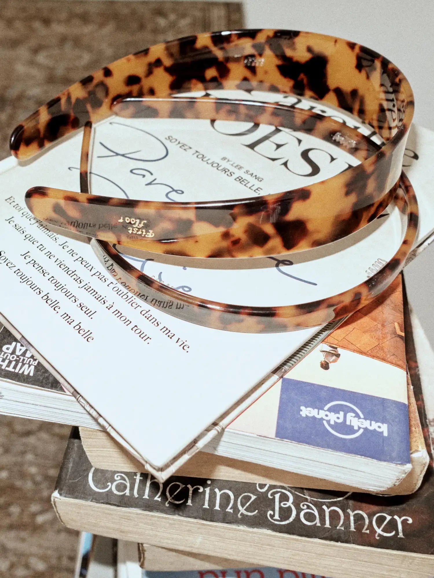FirstFloor 90s Retro Tortoise Shell Timeless Headband | Canton Collective