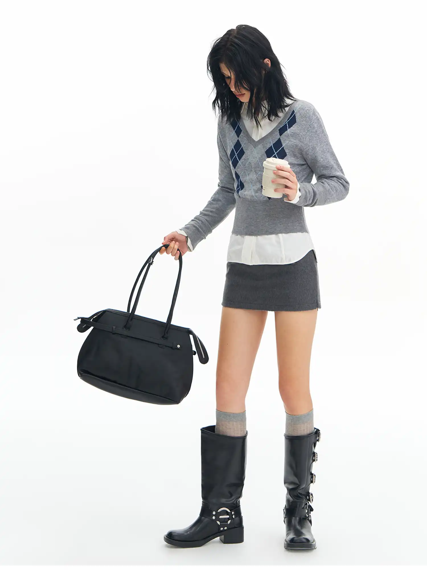 Deleteex A-Line Pencil Skort | Canton Collective