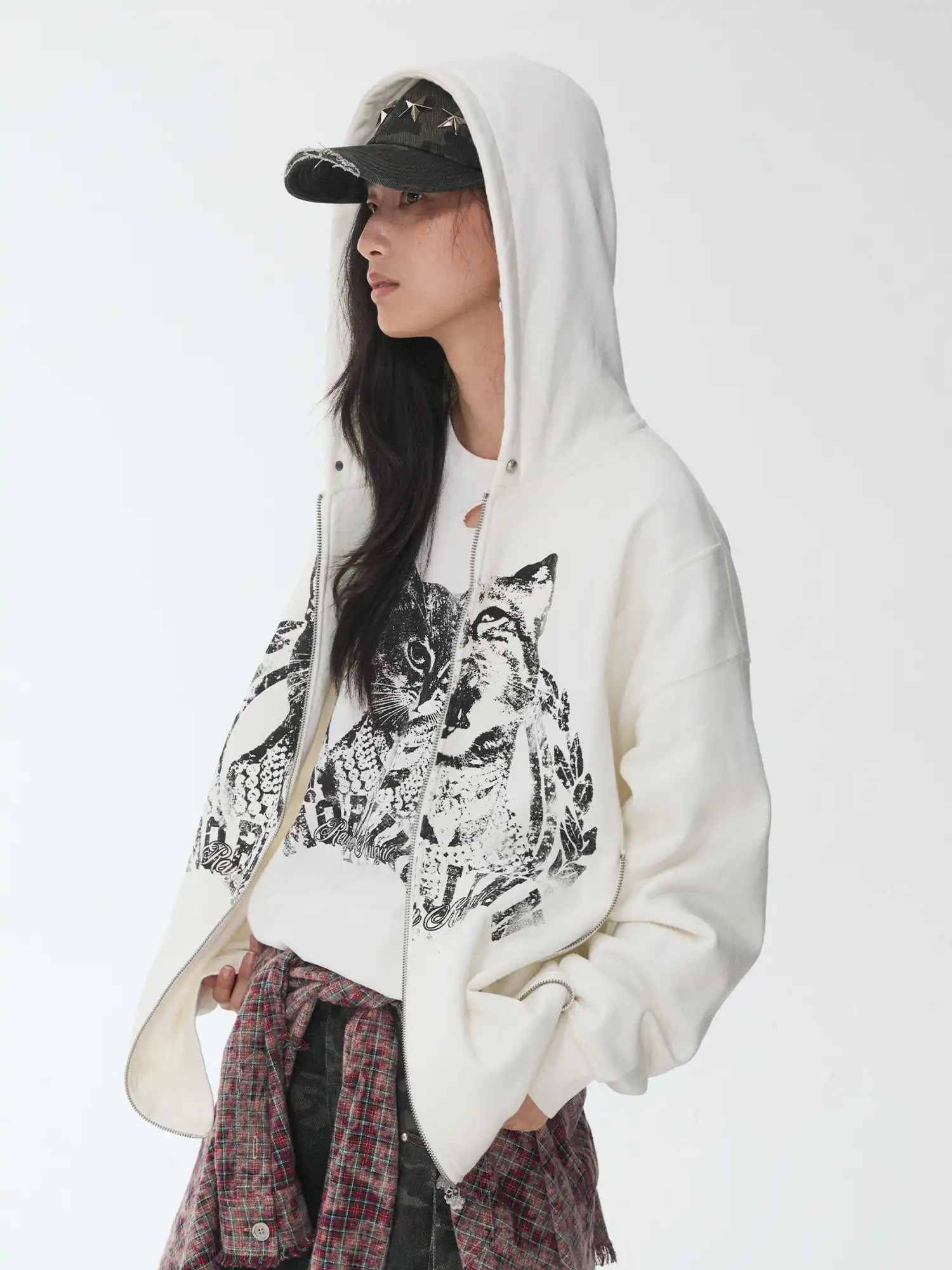 1Jinn Studio American Cat Ripped Top | Canton Collective