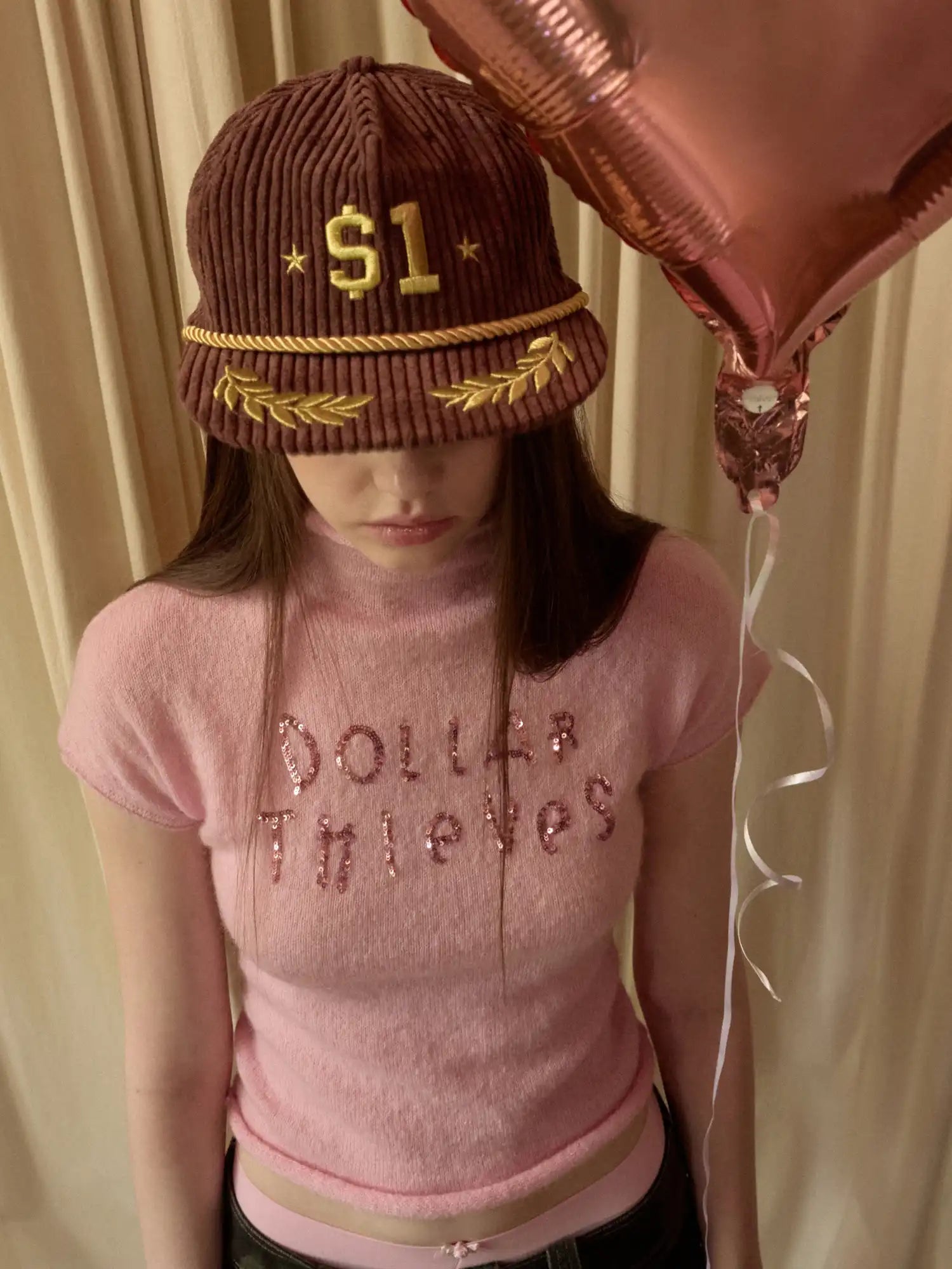 1Jinn Studio American Retro Embroidered Corduroy Snapback Hat | Canton Collective