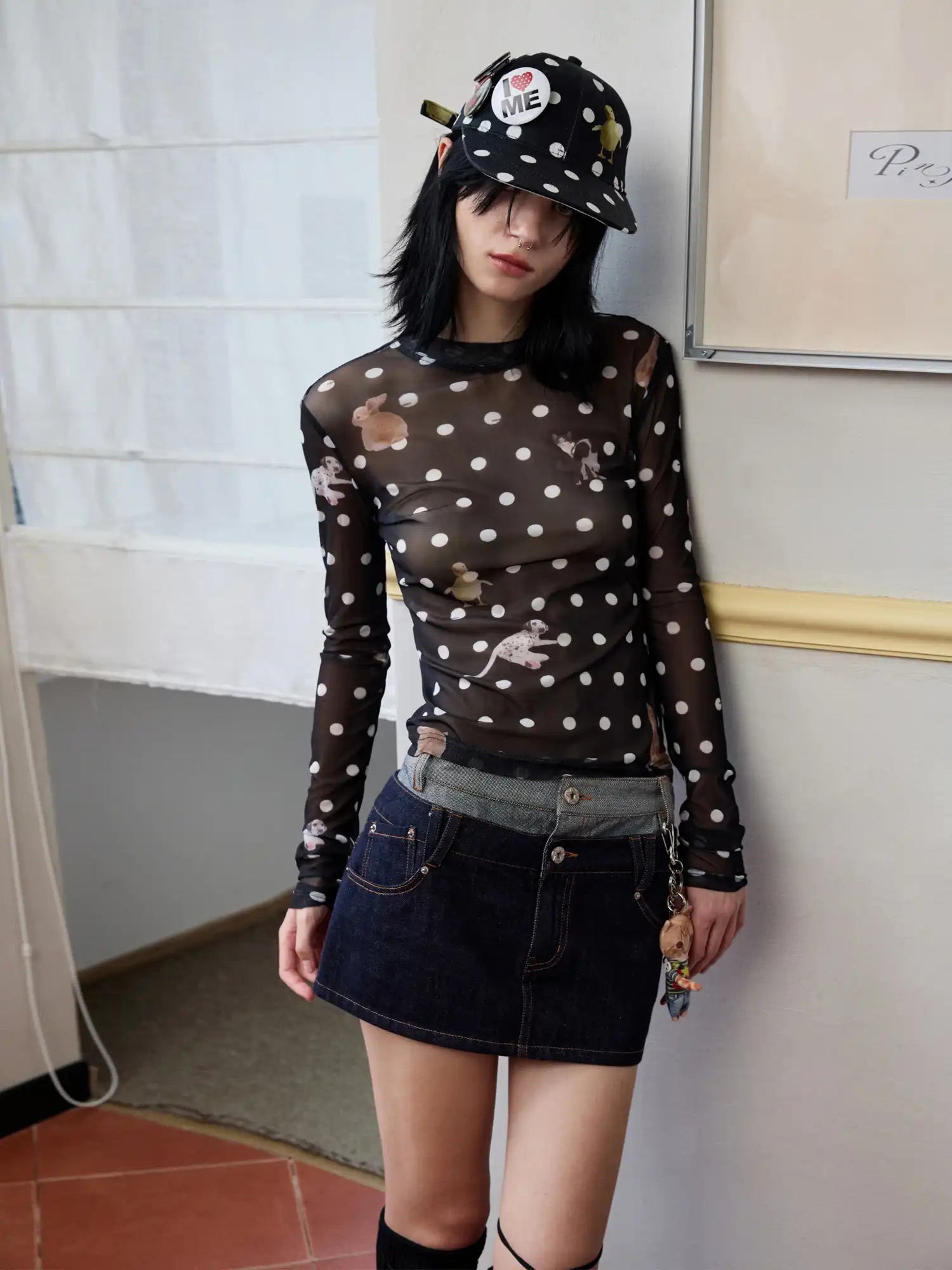 1Jinn Studio Animal Print Baseball Cap | Canton Collective