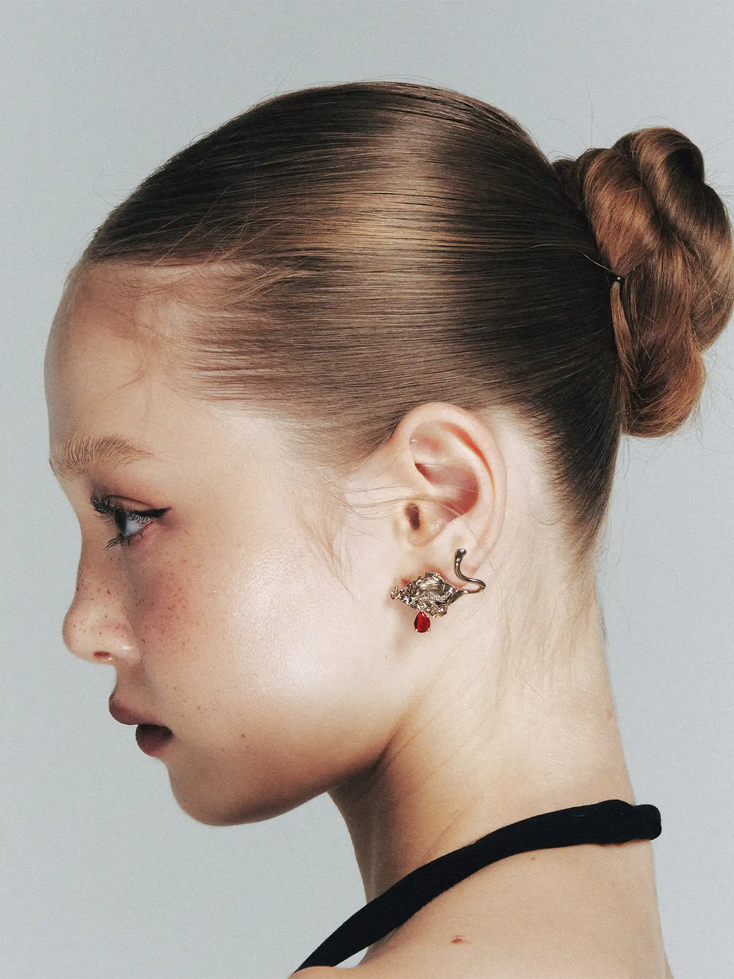 1Jinn M2M Artistic Teardrop Stud Earrings | Canton Collective