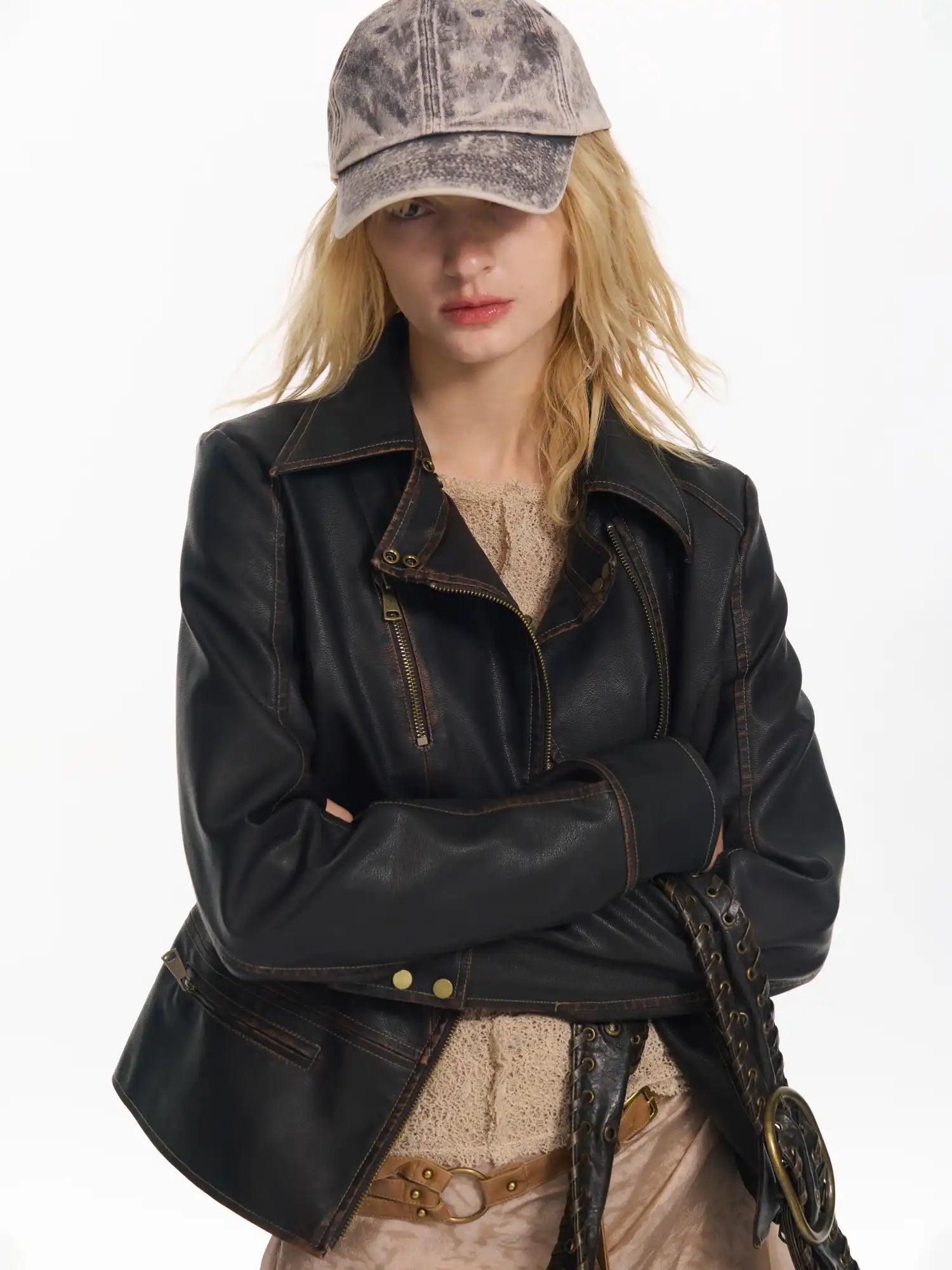 2th Desire Bad Girl Biker Jacket | Canton Collective