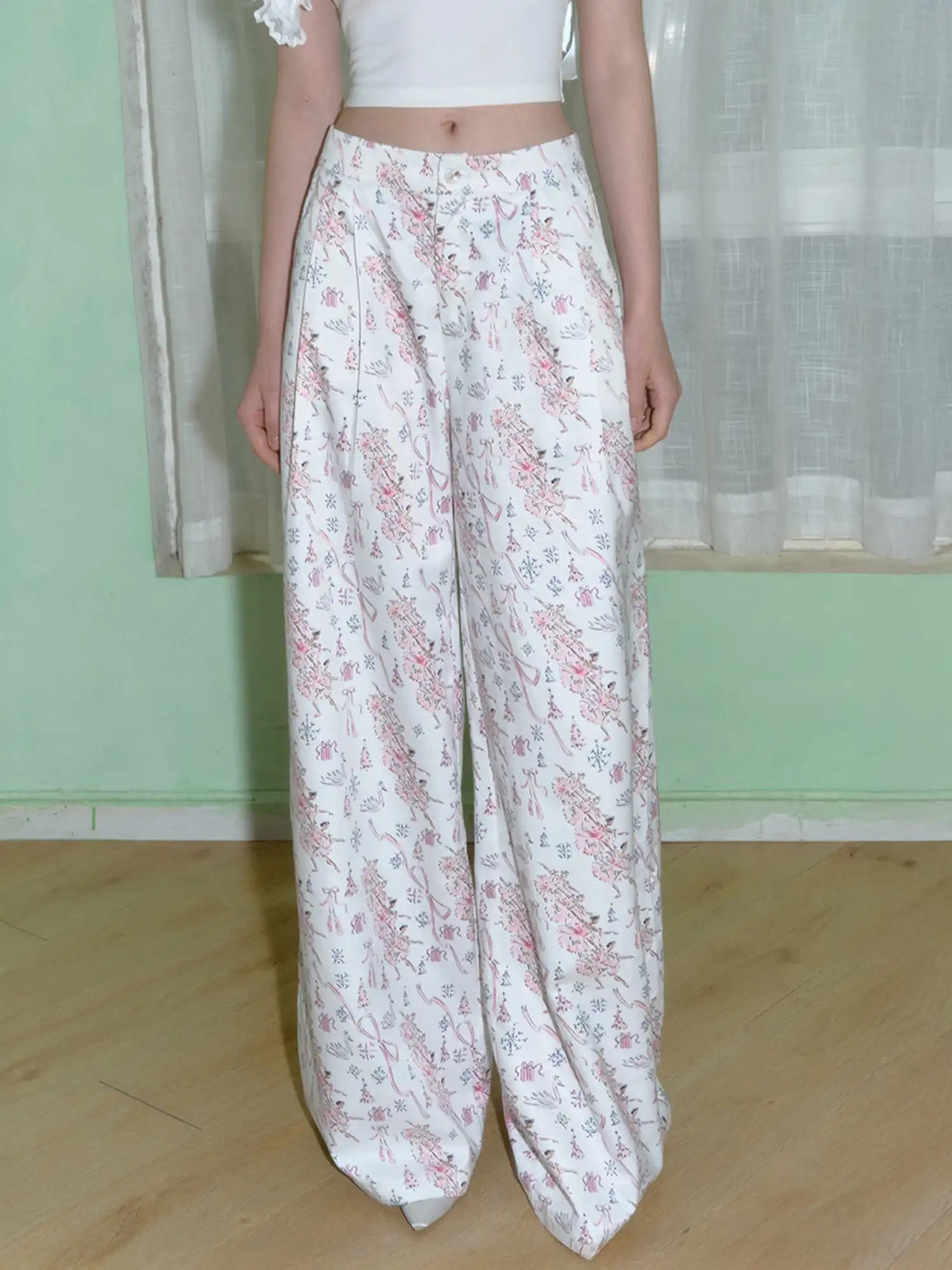 Deleteex Ballet Girl Pattern Pants | Canton Collective