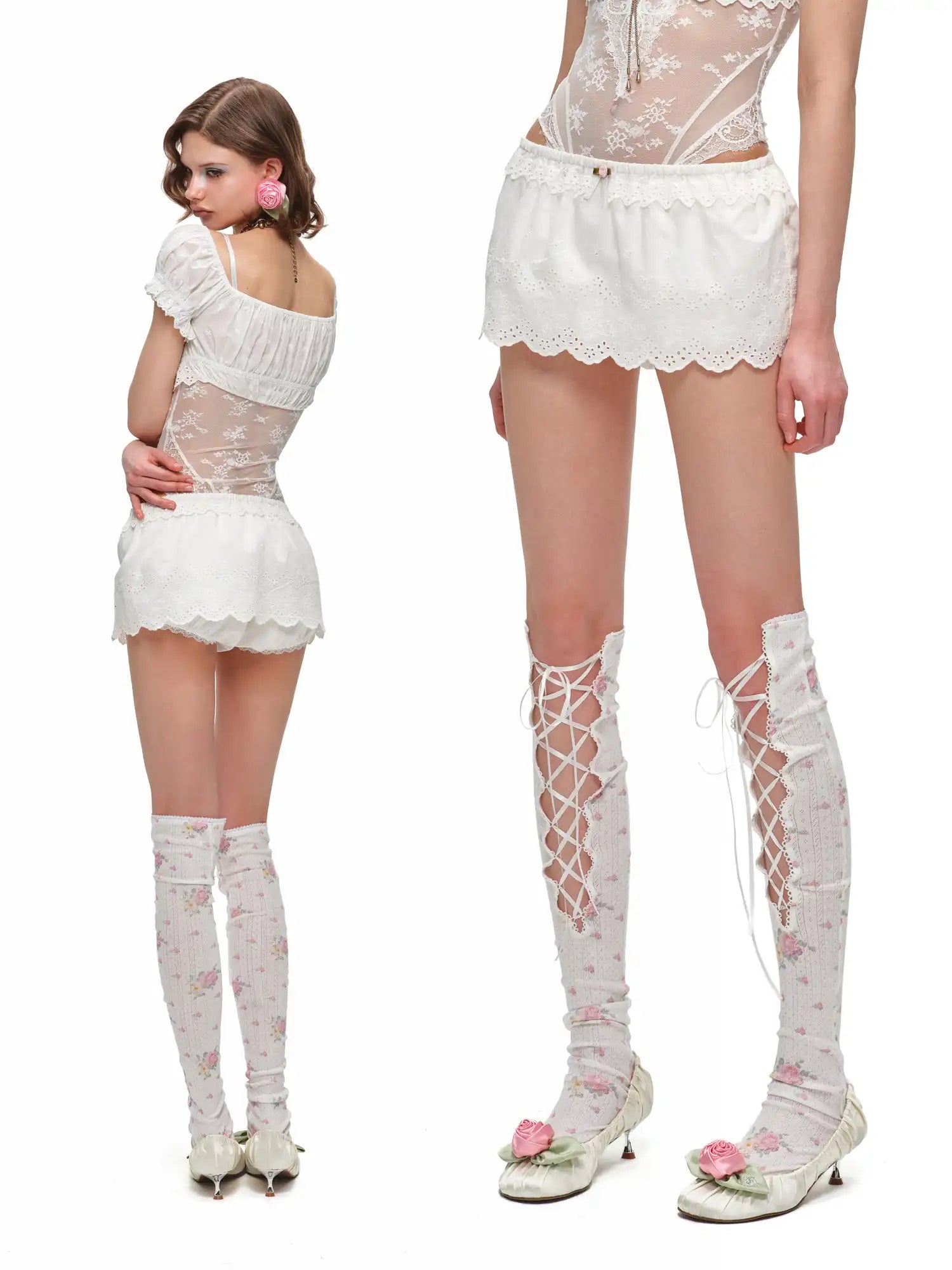1Jinn Studio Balletcore Layered Skort Set | Canton Collective