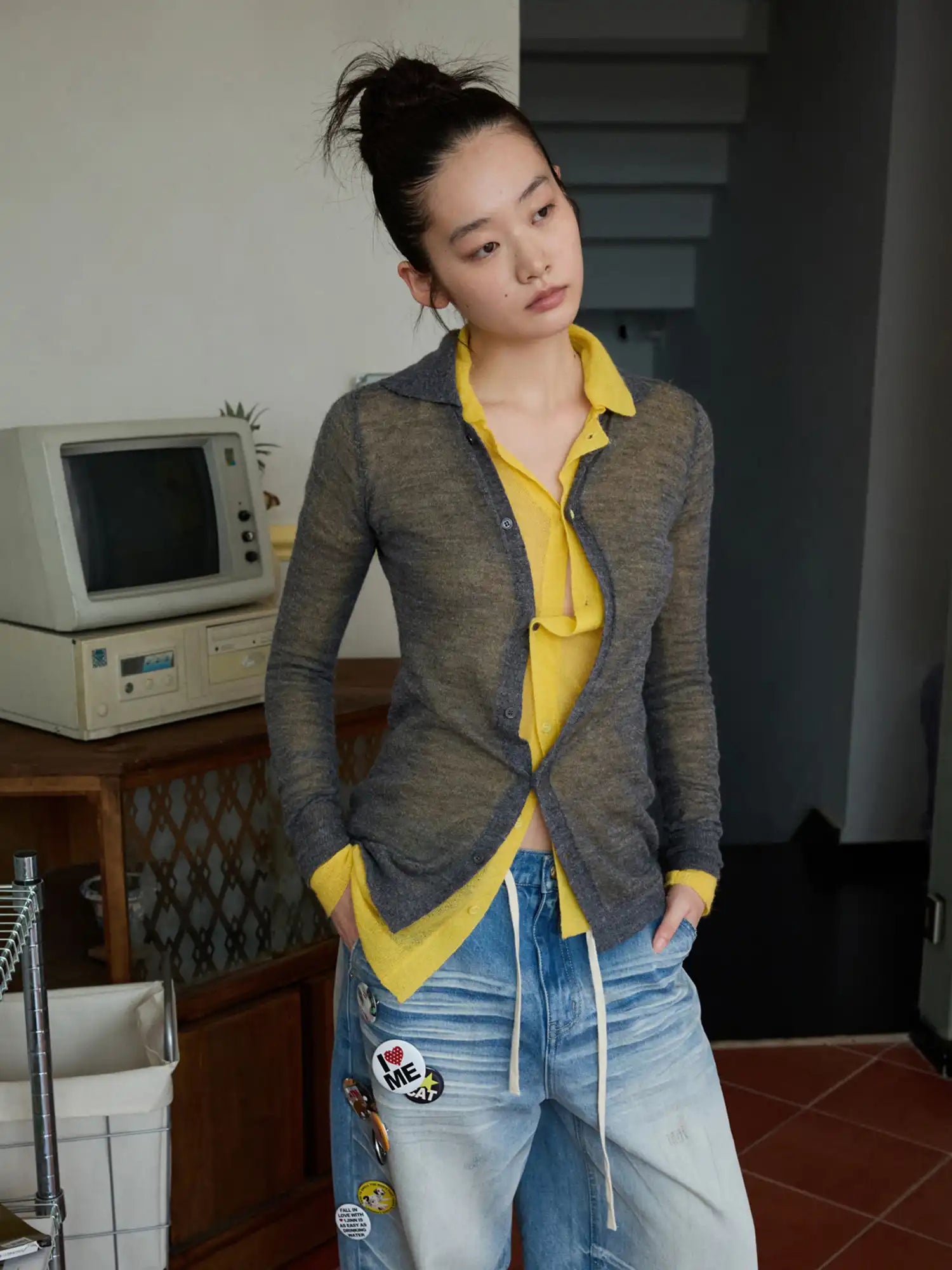 1Jinn Studio Basic Mohair Knit Top | Canton Collective