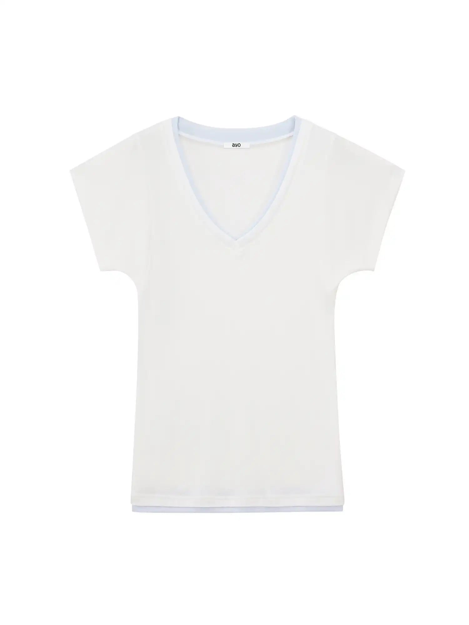 Ayo Basic Short Sleeve Contrast T-shirt | Canton Collective