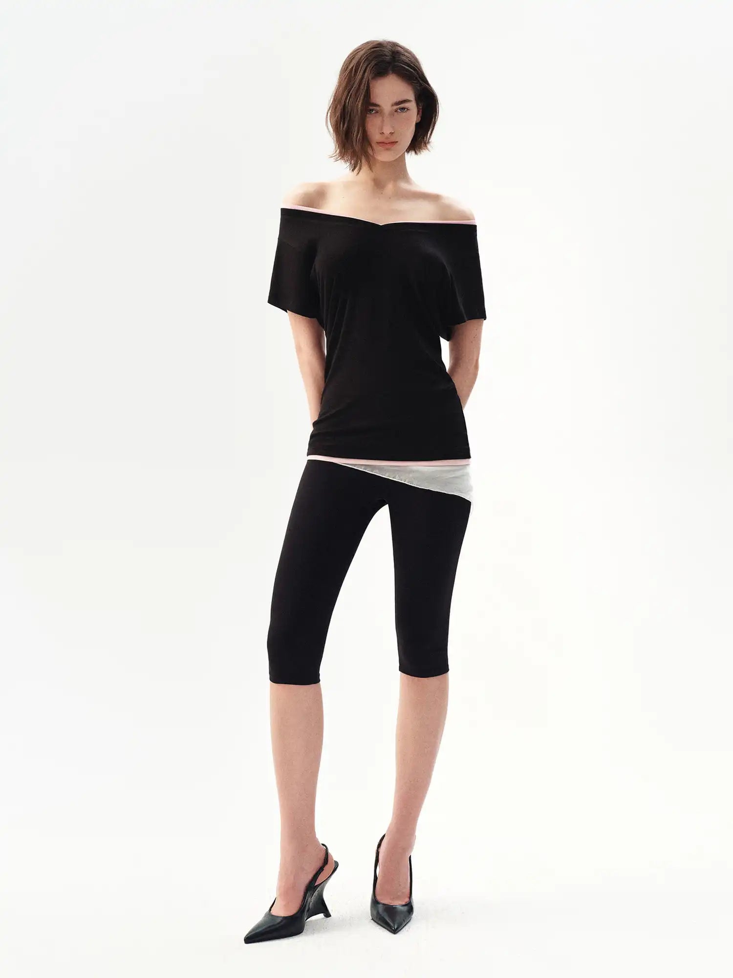 Ayo Basic Short Sleeve Contrast T-shirt | Canton Collective