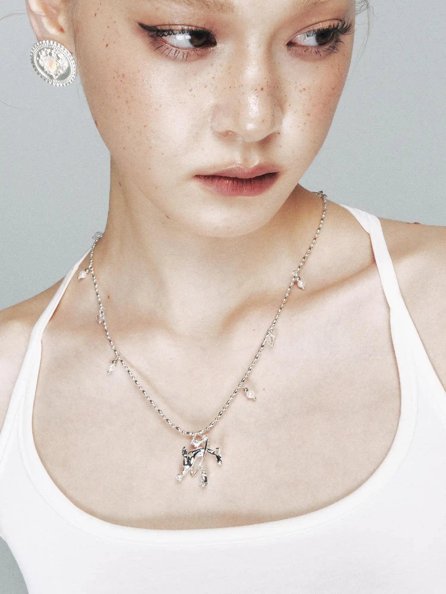 1Jinn M2M Beaded Chain Whale Necklace | Canton Collective