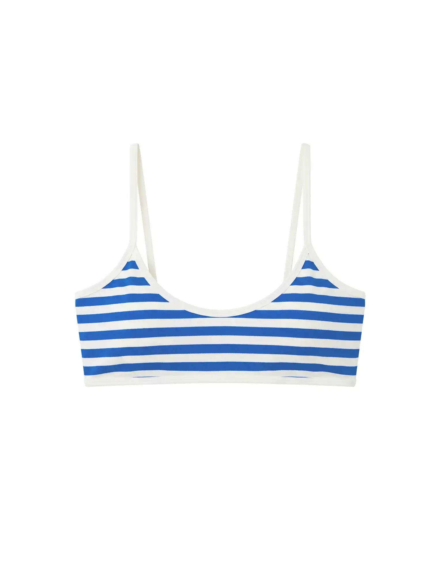 Muse Naps Blue Striped Spaghetti Strap Bralette Top | Canton Collective