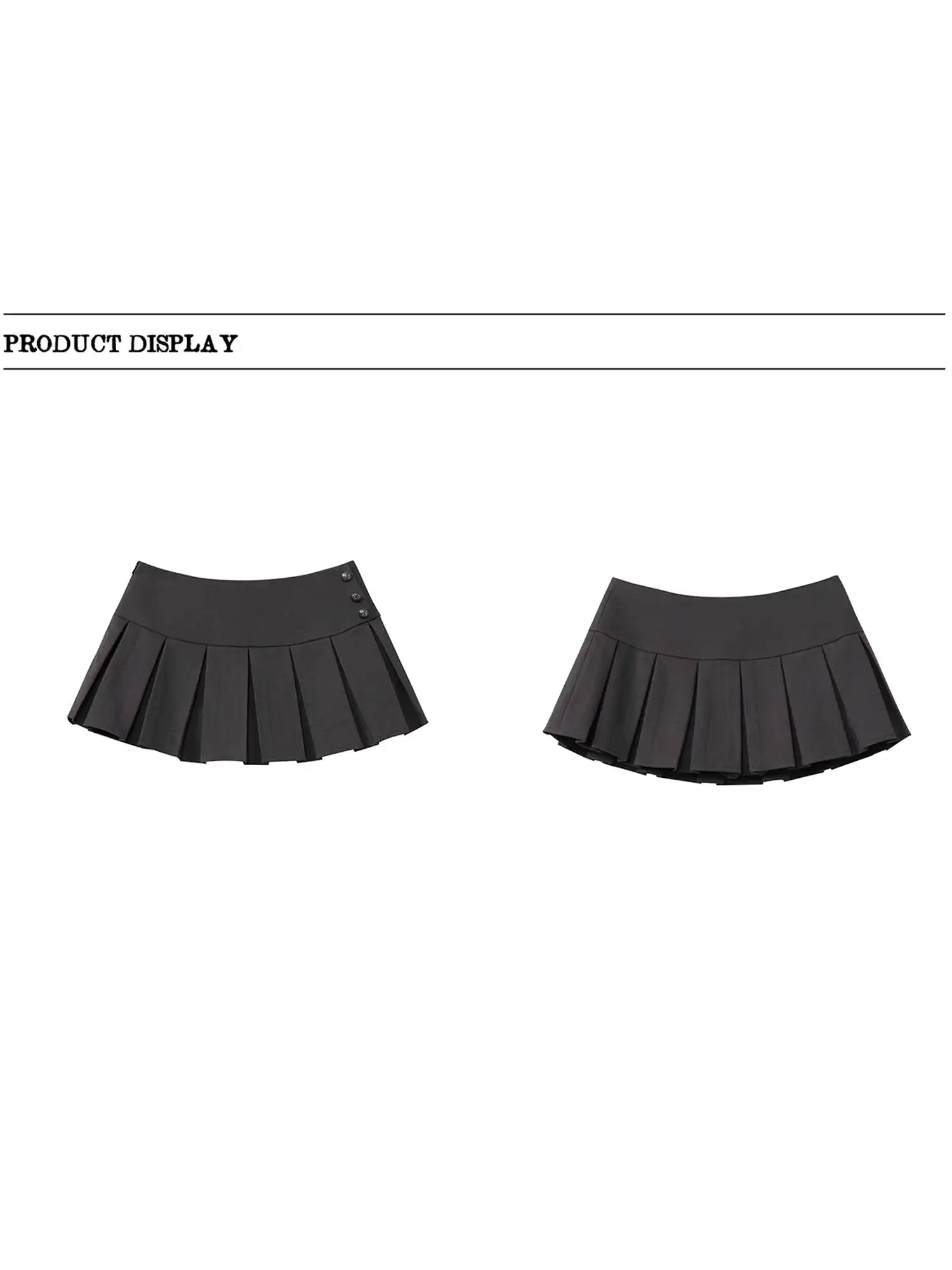 Deleteex Box-Pleated Wool-Blend Mini Skirt | Canton Collective