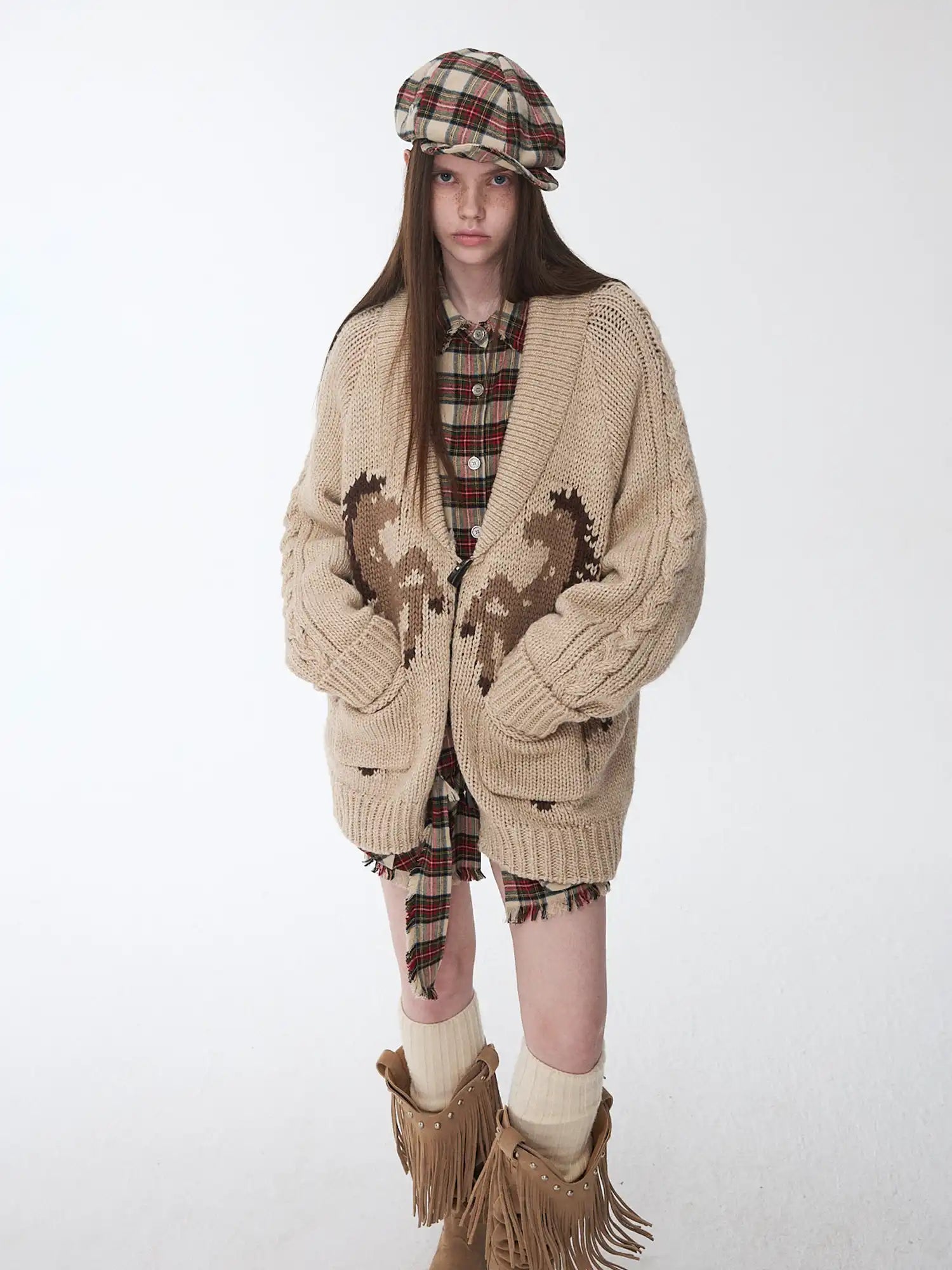 1Jinn Studio British Plaid Newsboy Cap | Canton Collective