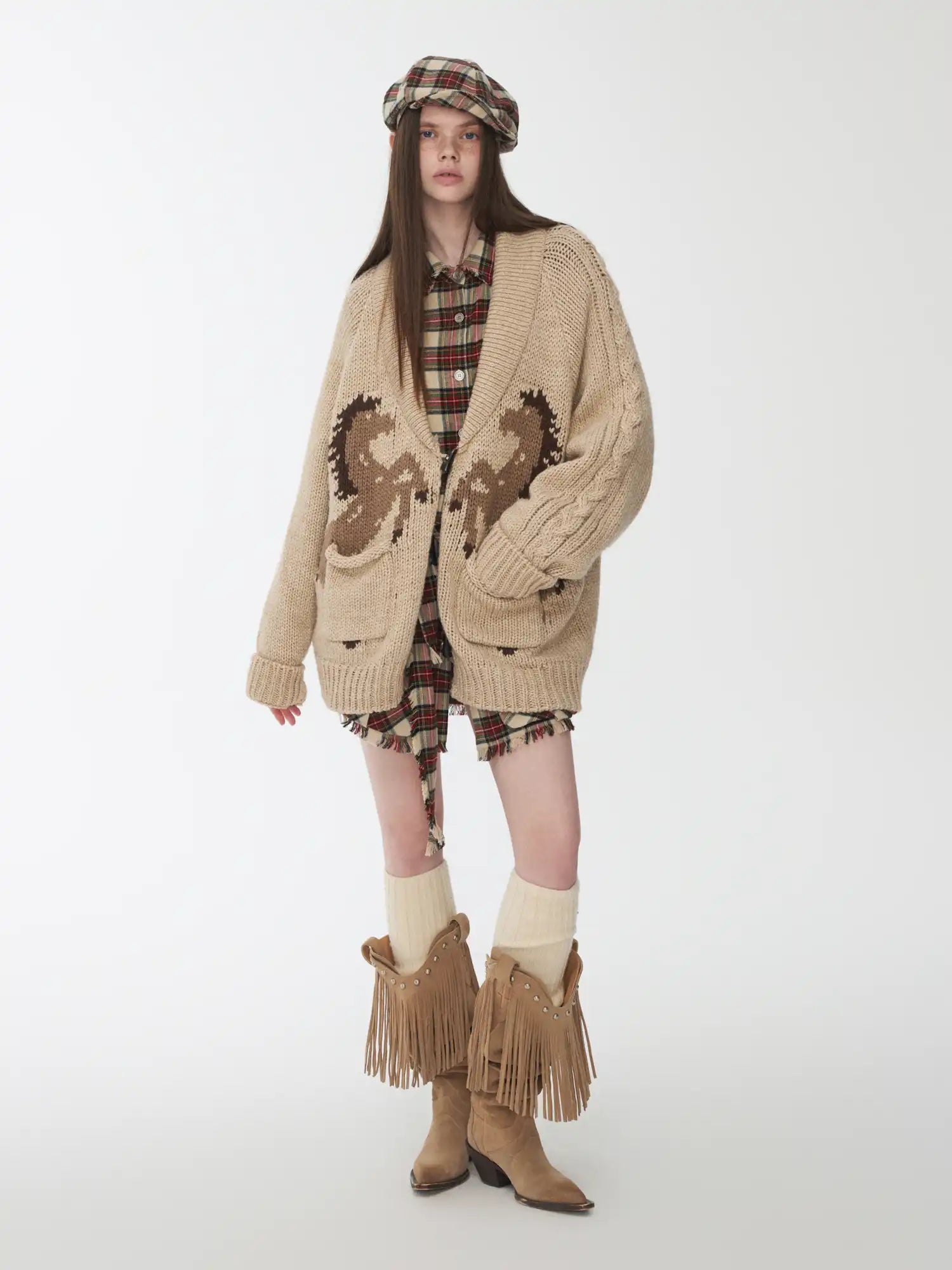 1Jinn Studio British Plaid Newsboy Cap | Canton Collective