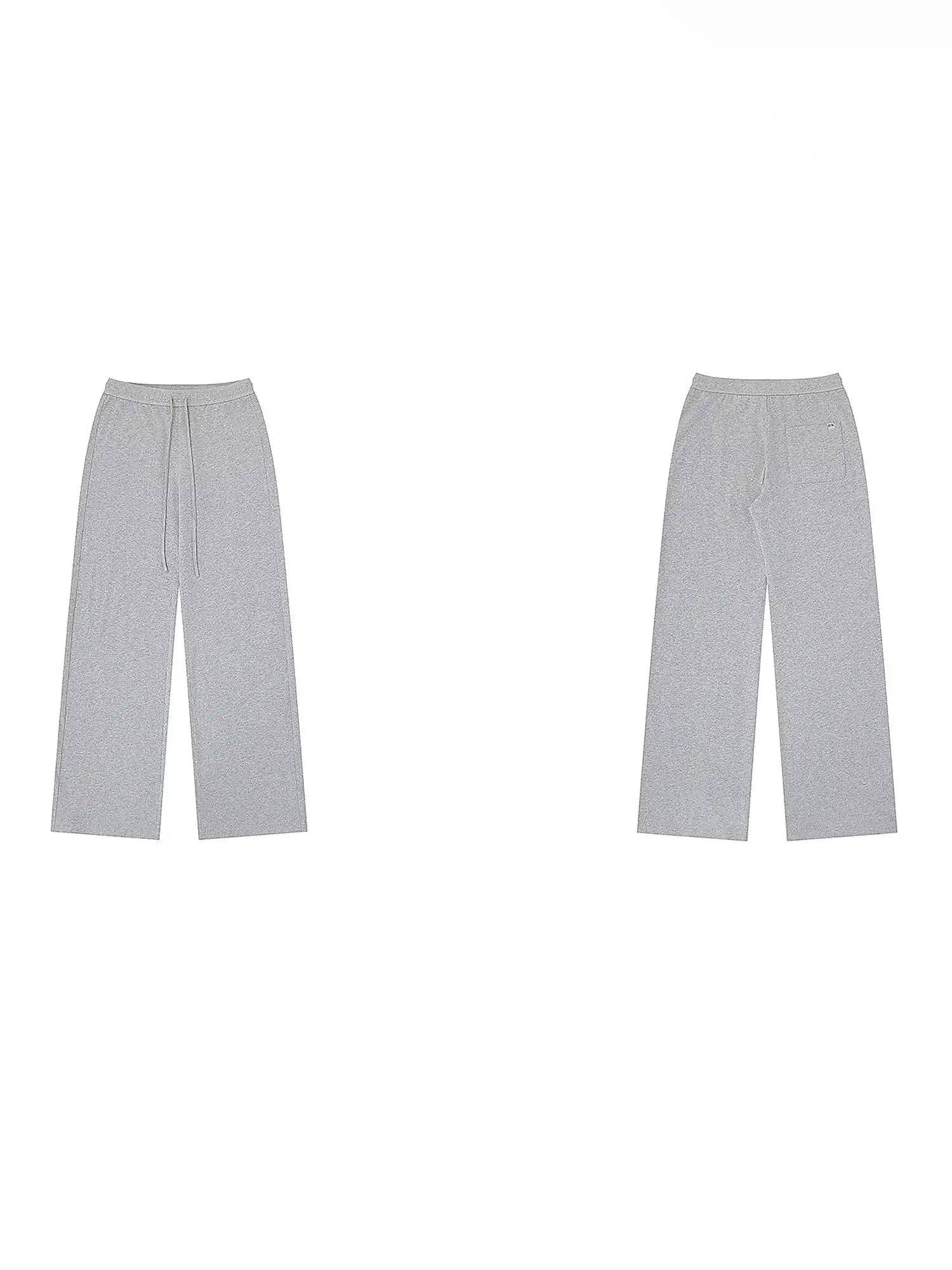 FirstFloor Brushed Cotton Slouchy Straight-Leg Fit Trousers | Canton Collective